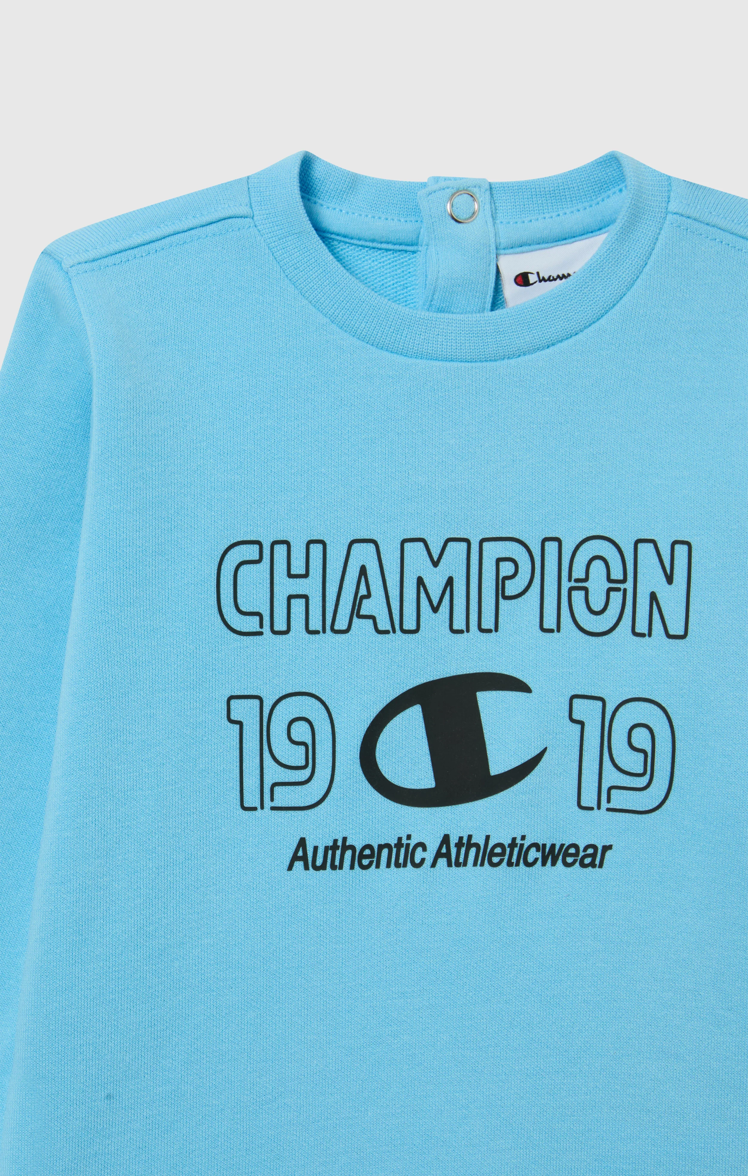 Baby Crewneck Sweatshirt and Pants Tracksuit with Graphic - Image 3