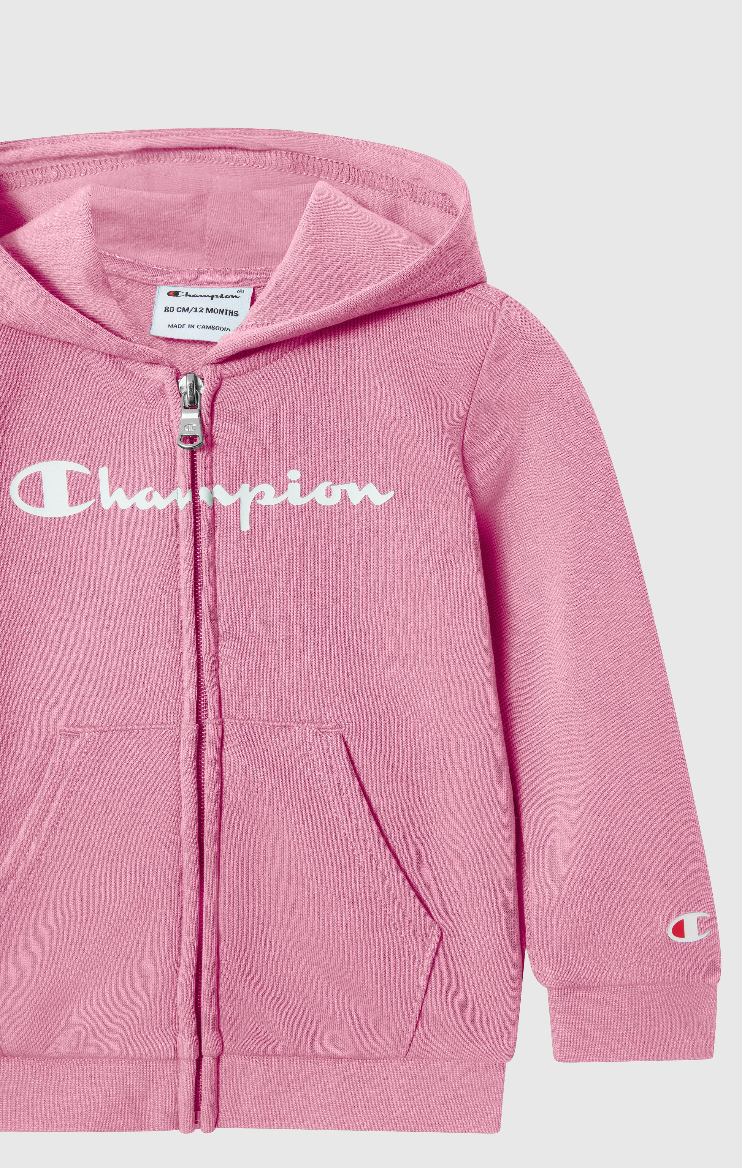 Baby Hooded Full Zip Tracksuit Set - Image 3