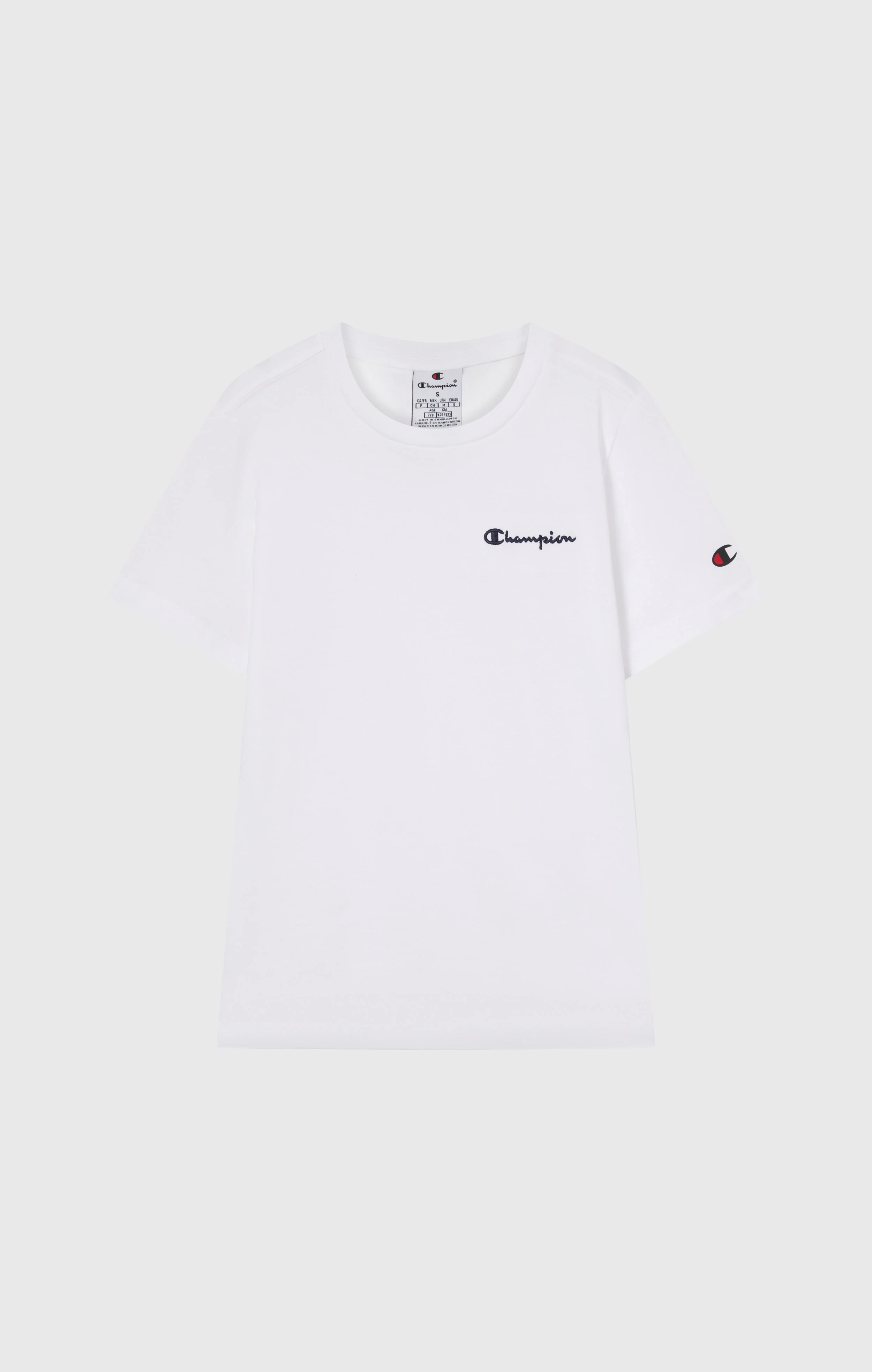 Boys’ Crewneck Small Script Logo T-Shirt Icons - Image 4