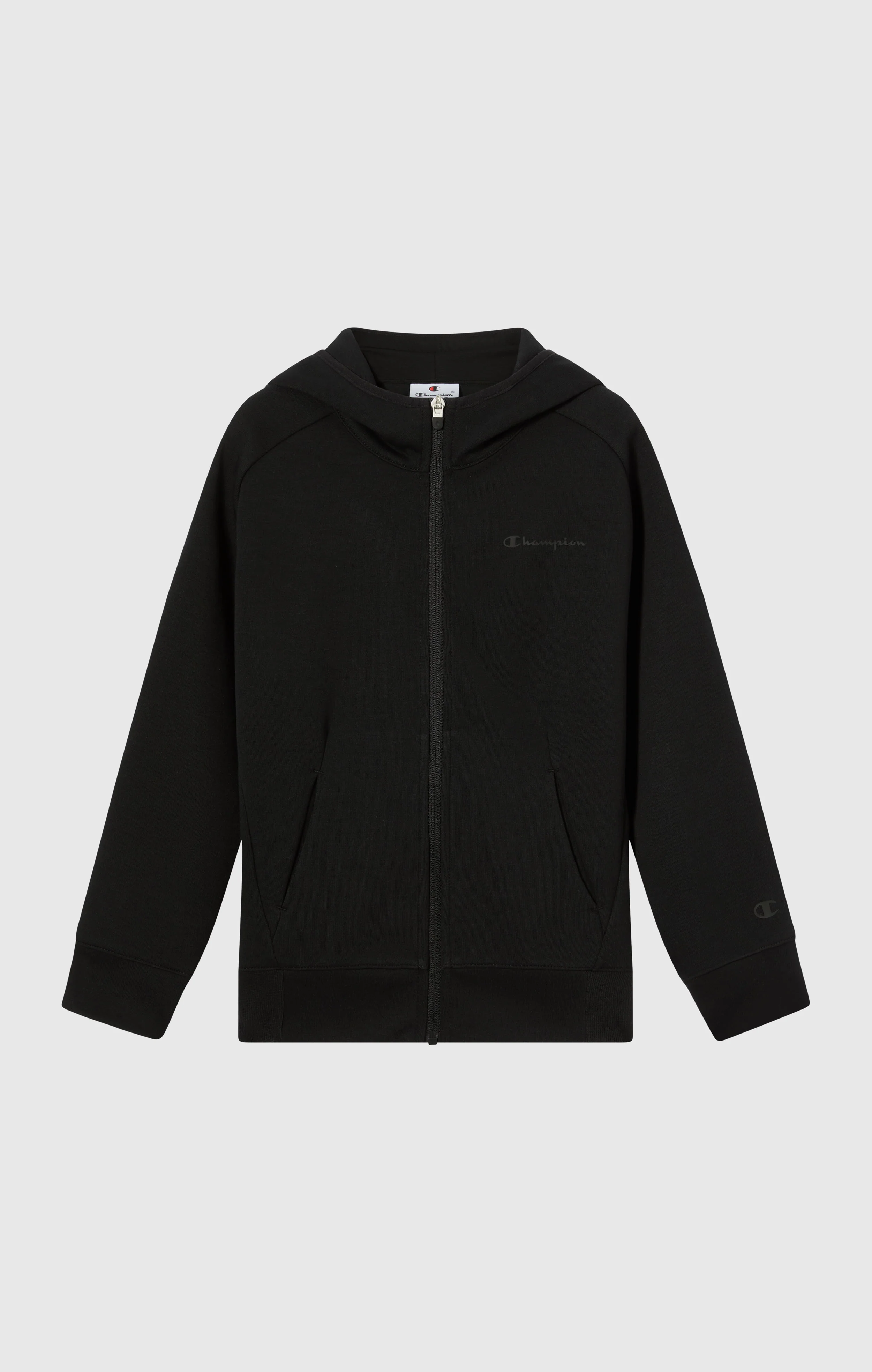 Boys’ Full Zip Hoodie in X Pro Interlock C-Tech - Image 4