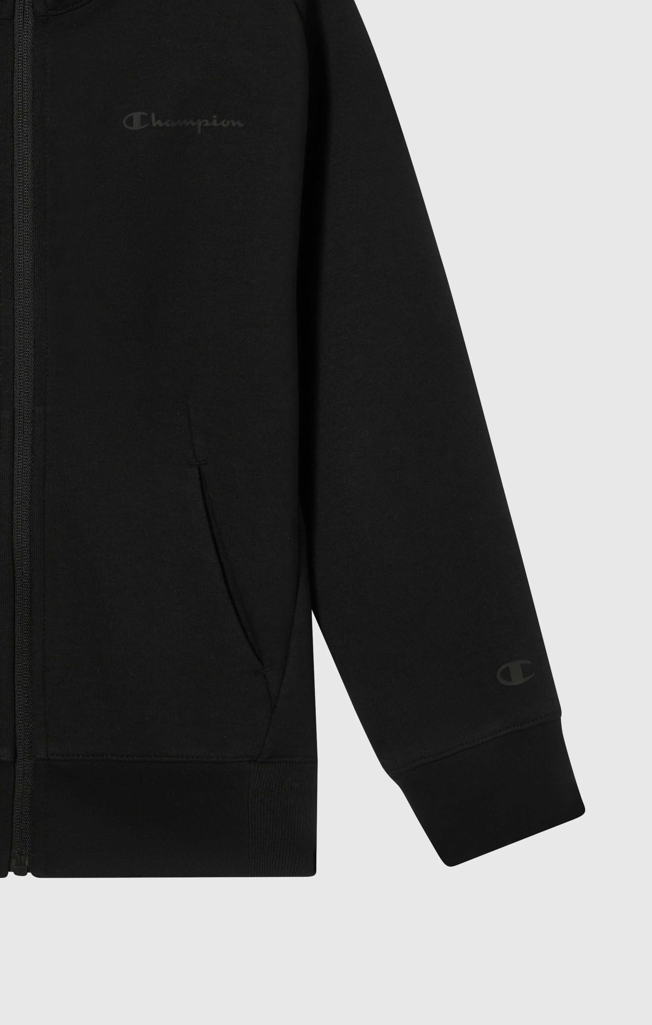 Boys’ Full Zip Hoodie in X Pro Interlock C-Tech - Image 5