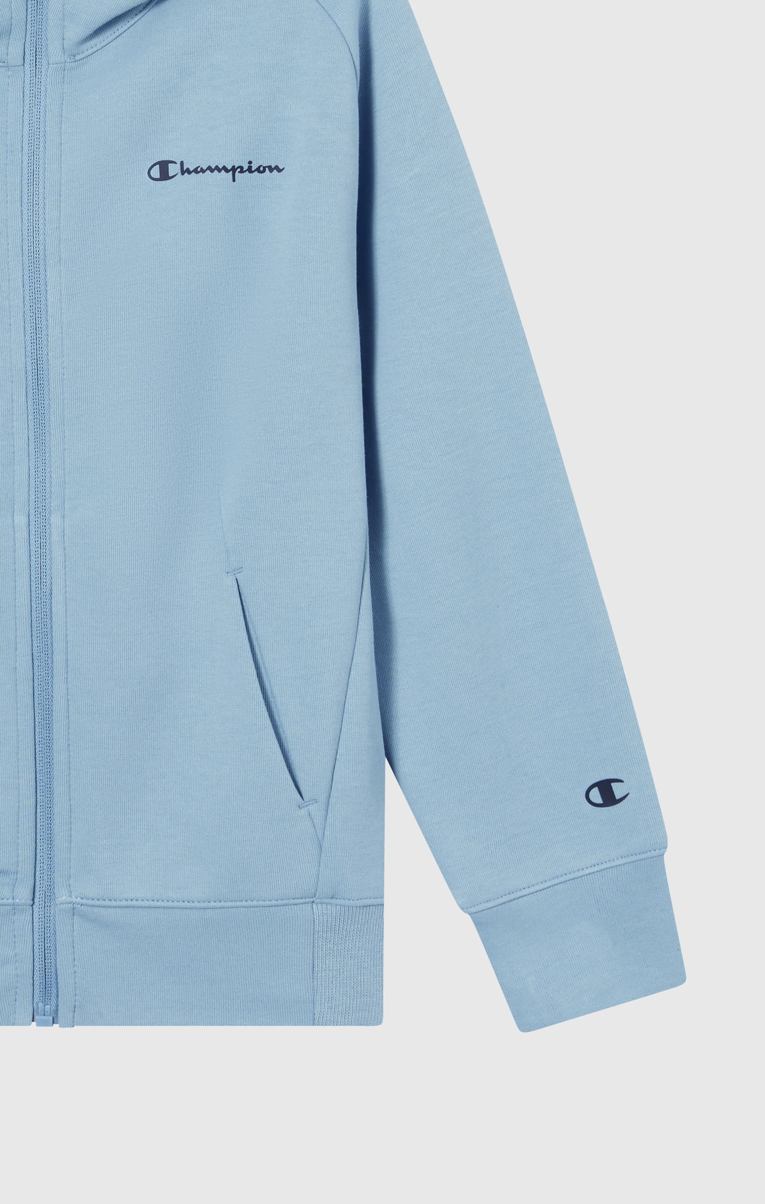 Boys’ Full Zip Hoodie in X Pro Interlock C-Tech - Image 5