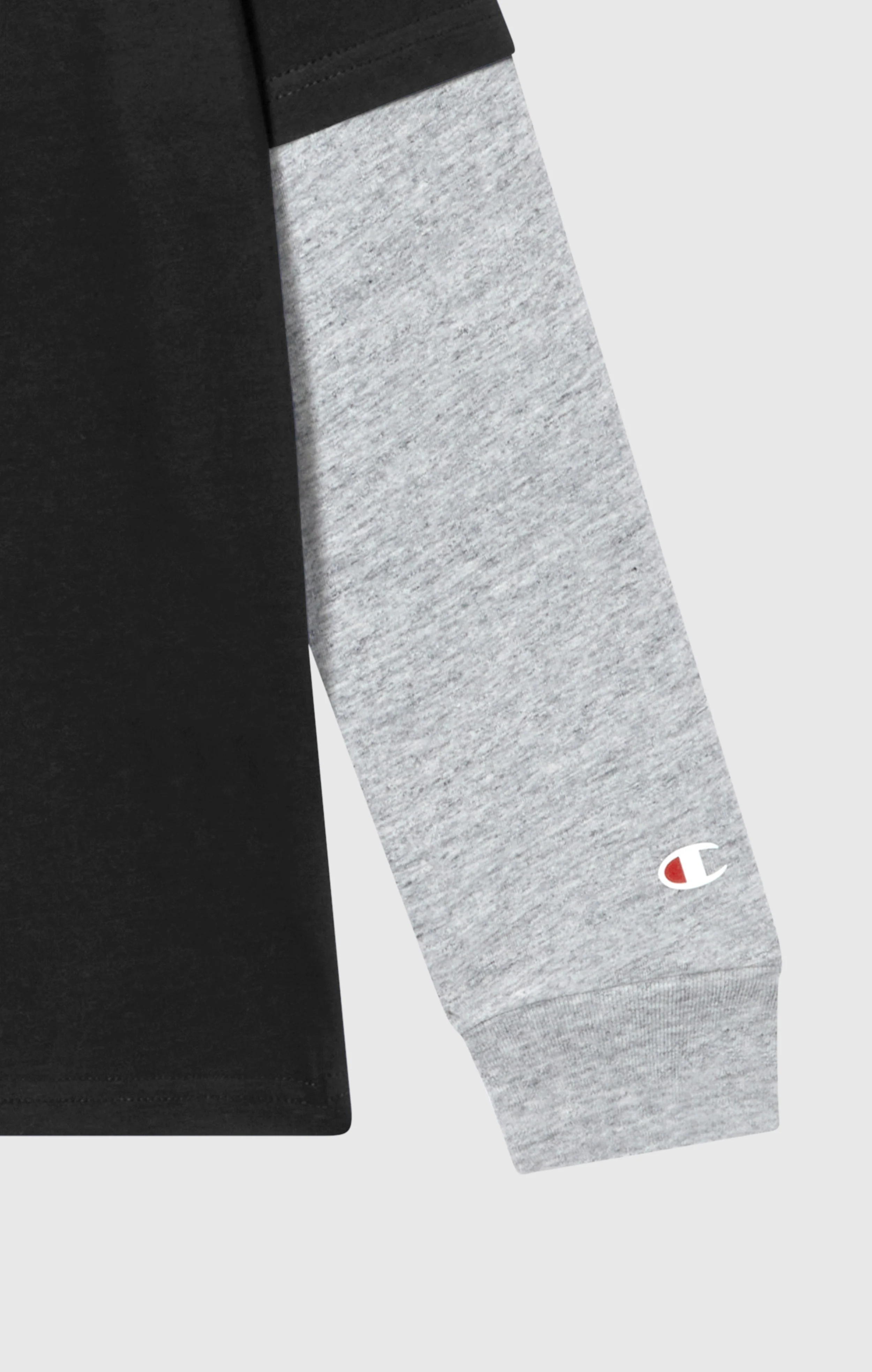 Boys' Long Sleeve T-Shirt Script Logo - Image 5