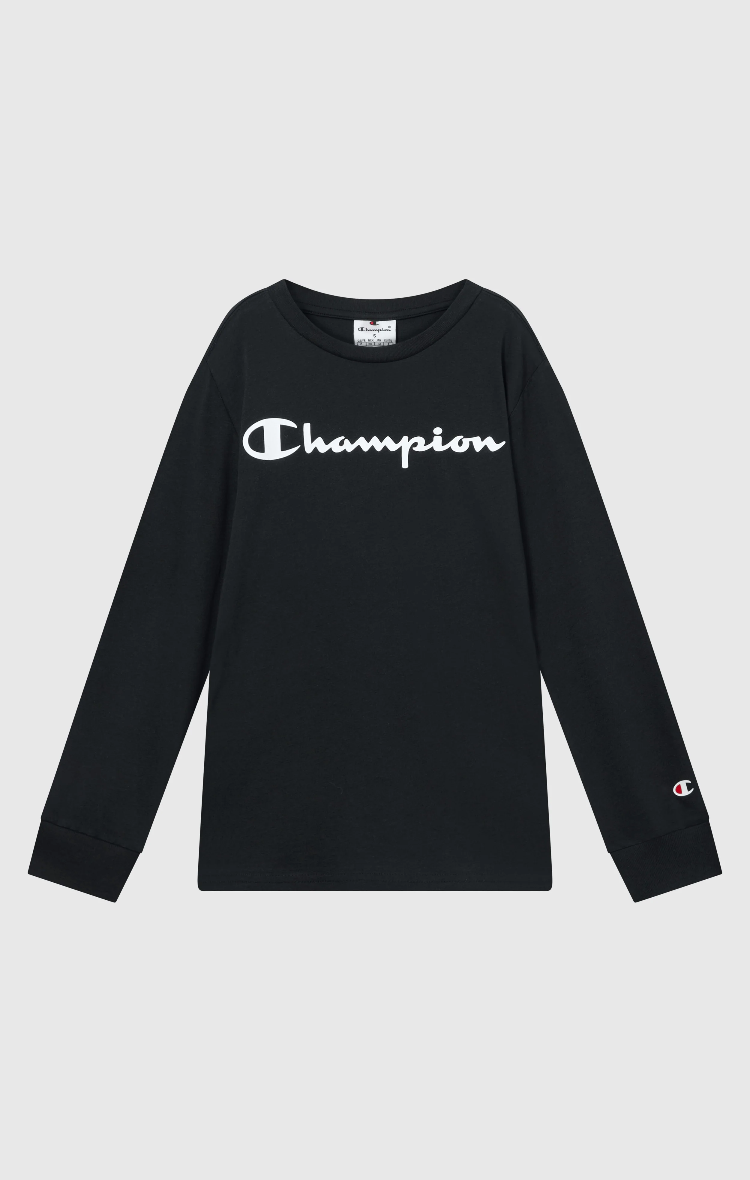 Boys' Long Sleeve T-Shirt Script Logo - Image 4