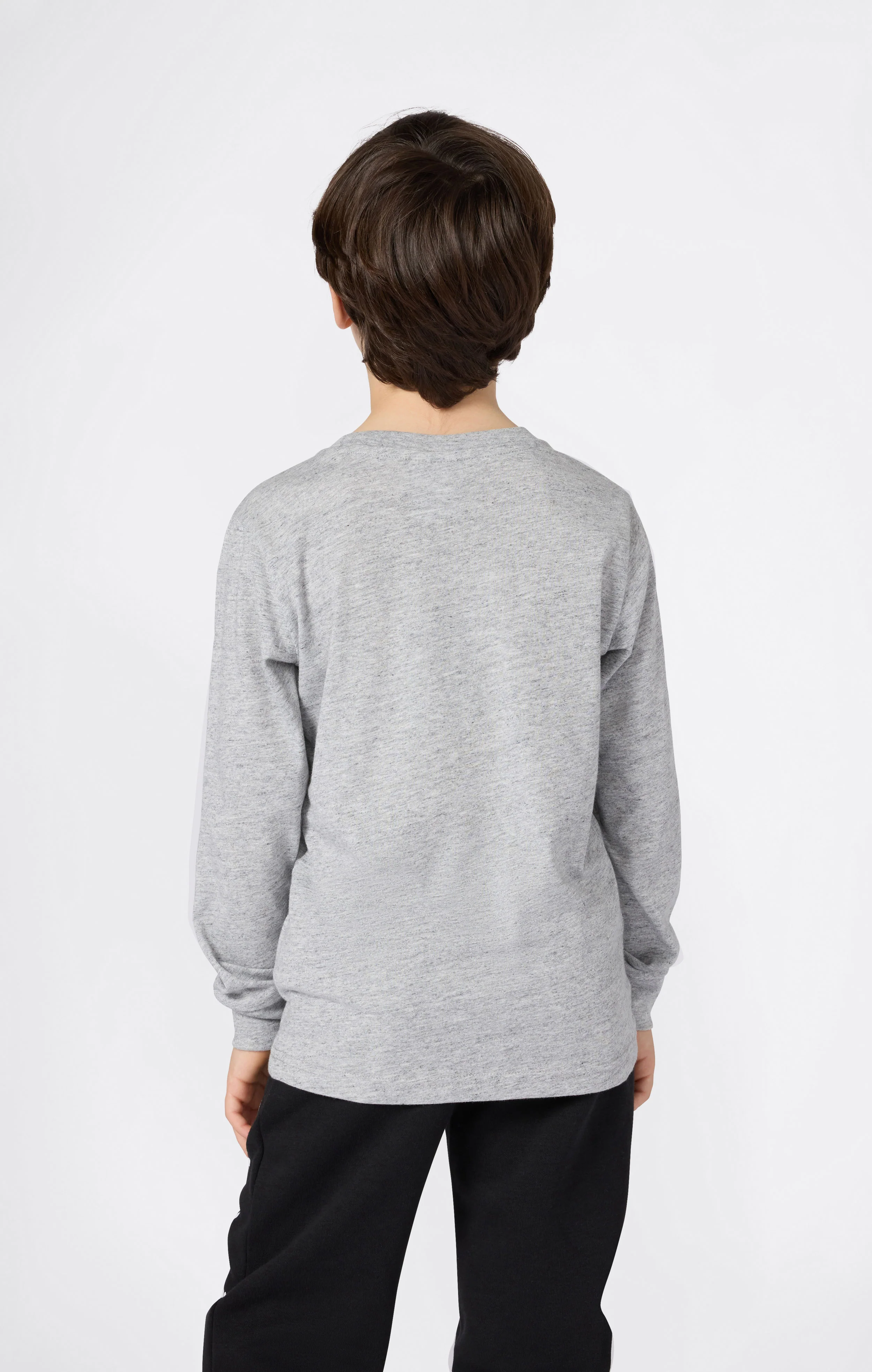 Boys' Long Sleeve T-Shirt Script Logo - Image 3