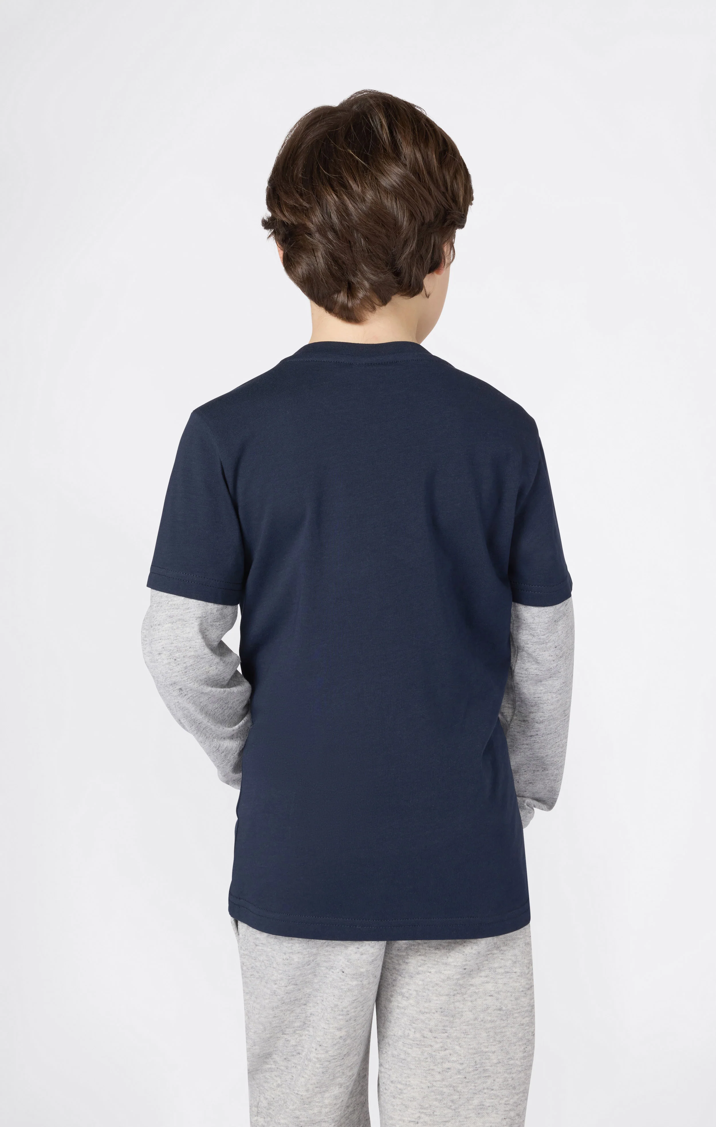 Boys' Long Sleeve T-Shirt Script Logo - Image 3