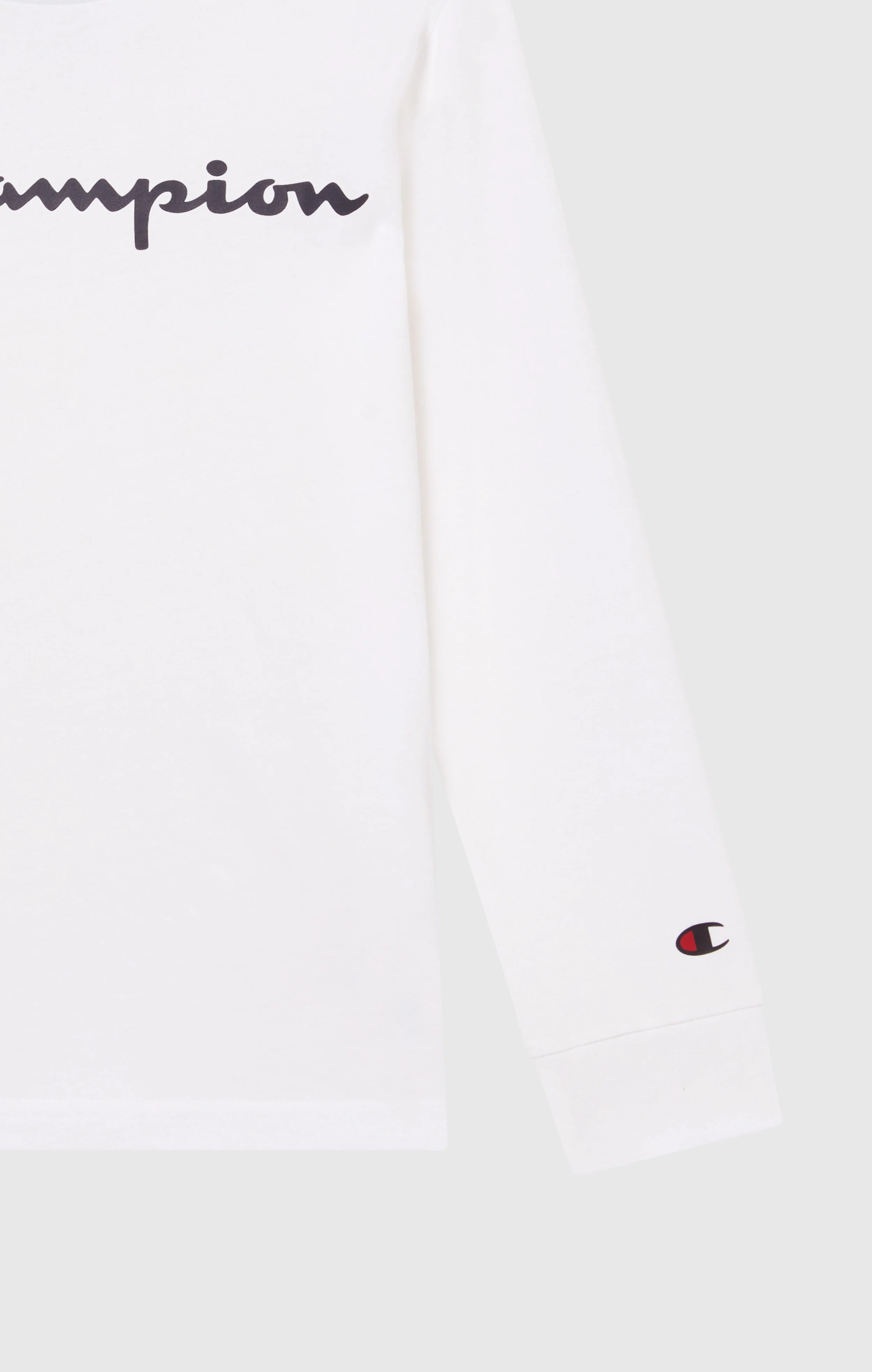 Boys' Long Sleeve T-Shirt Script Logo - Image 5