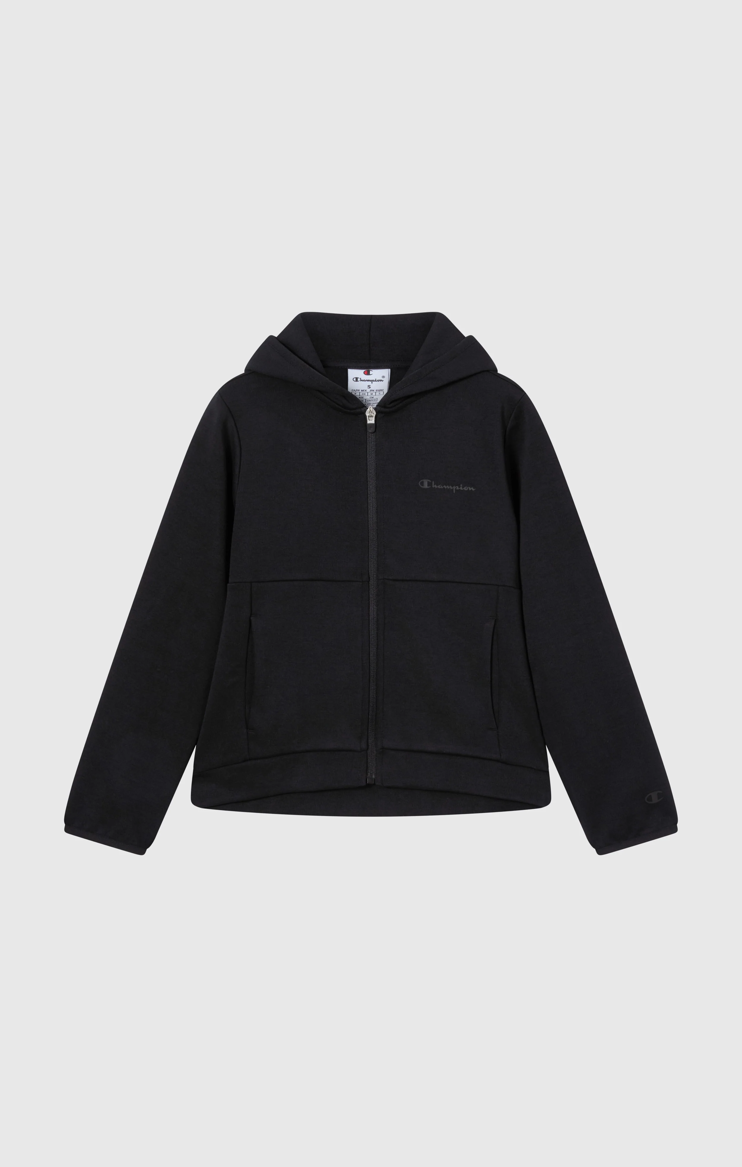 Girls' X Pro Interlock Full Zip Hoodie Sweatshirt C-Tech - Image 4