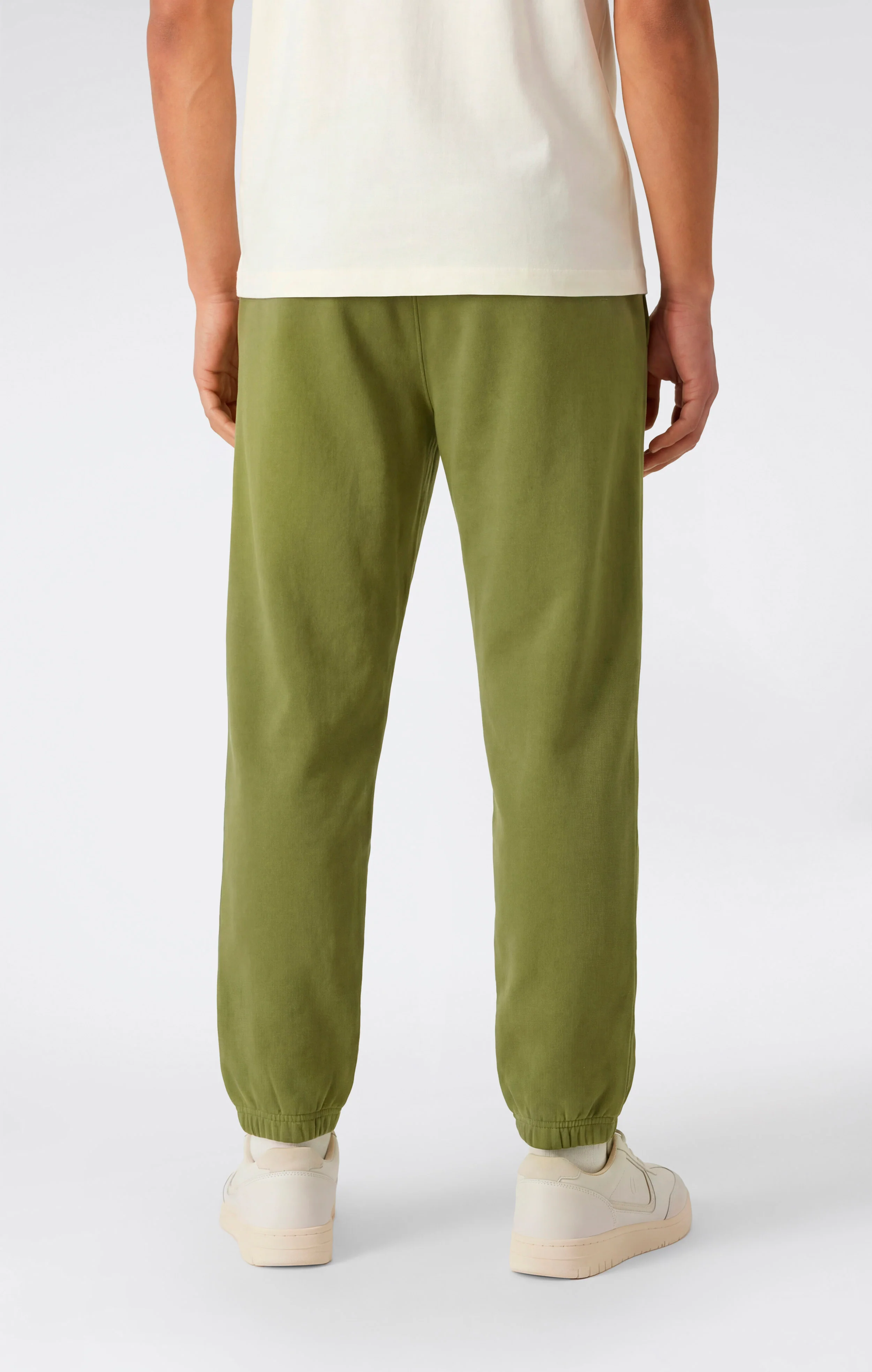 Men’s Lightweight Jogger Pants with Elastic Cuff Reverse Weave - Image 3