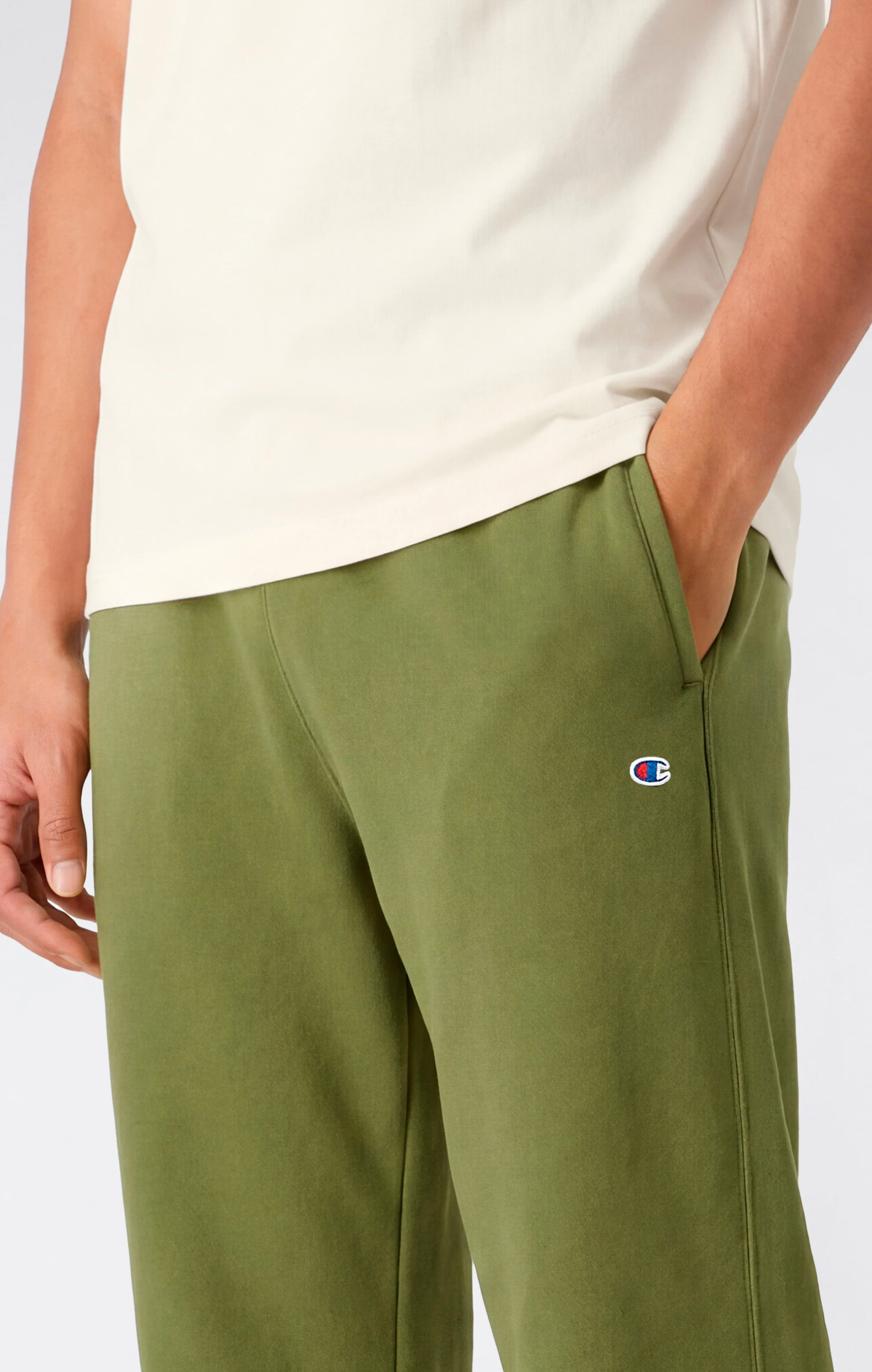 Men’s Lightweight Jogger Pants with Elastic Cuff Reverse Weave - Image 4