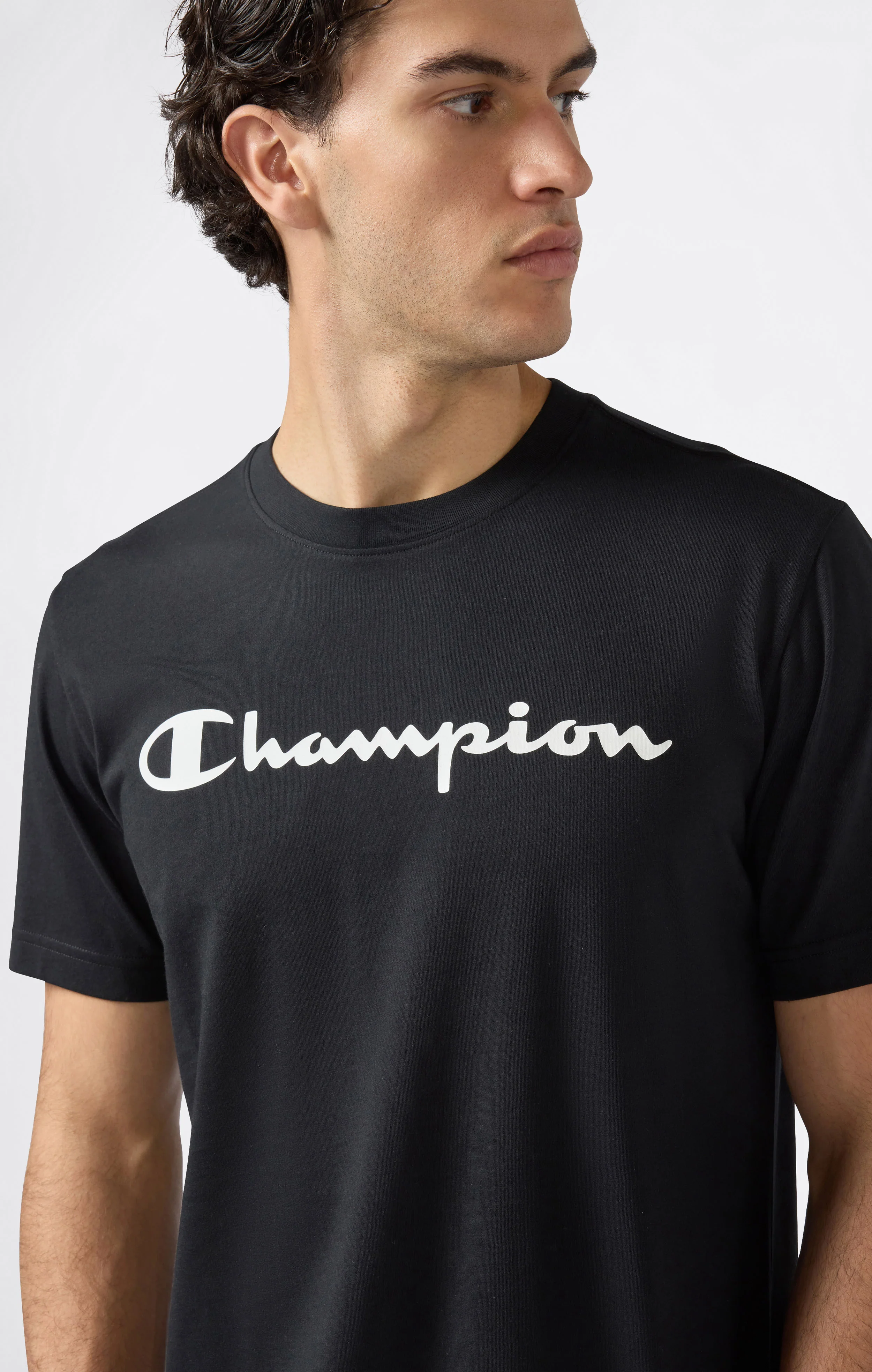 Men’s T-Shirt Script Logo - Image 3