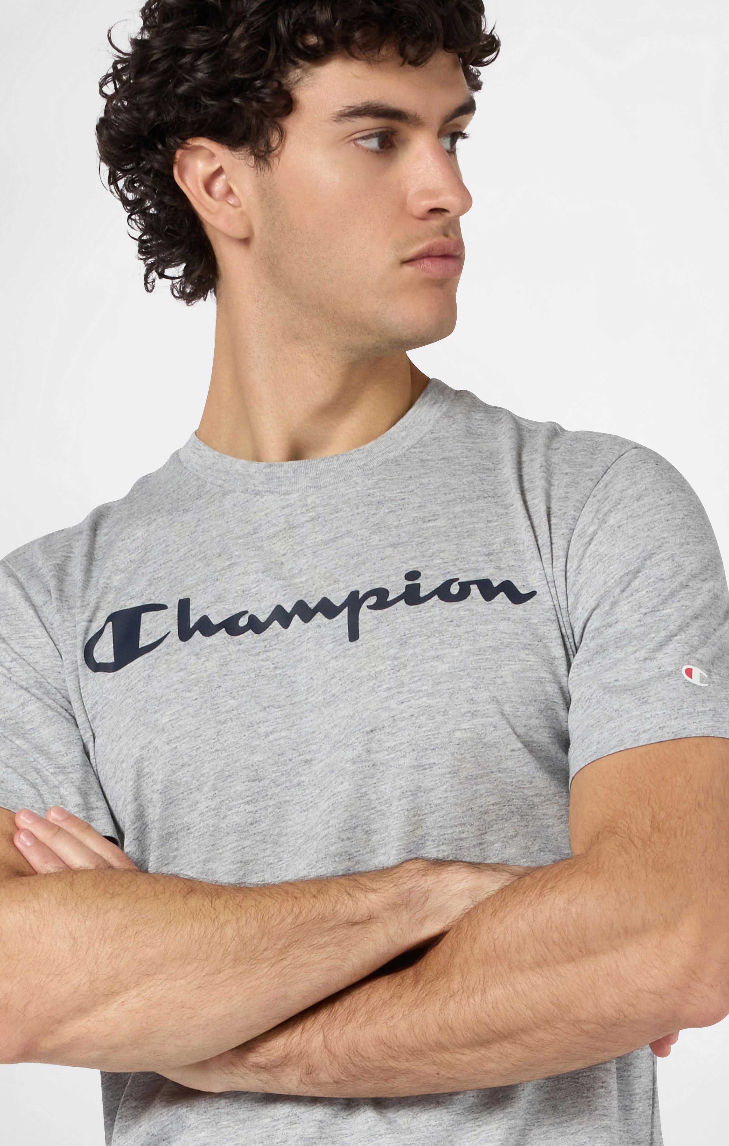 Men’s T-Shirt Script Logo - Image 4