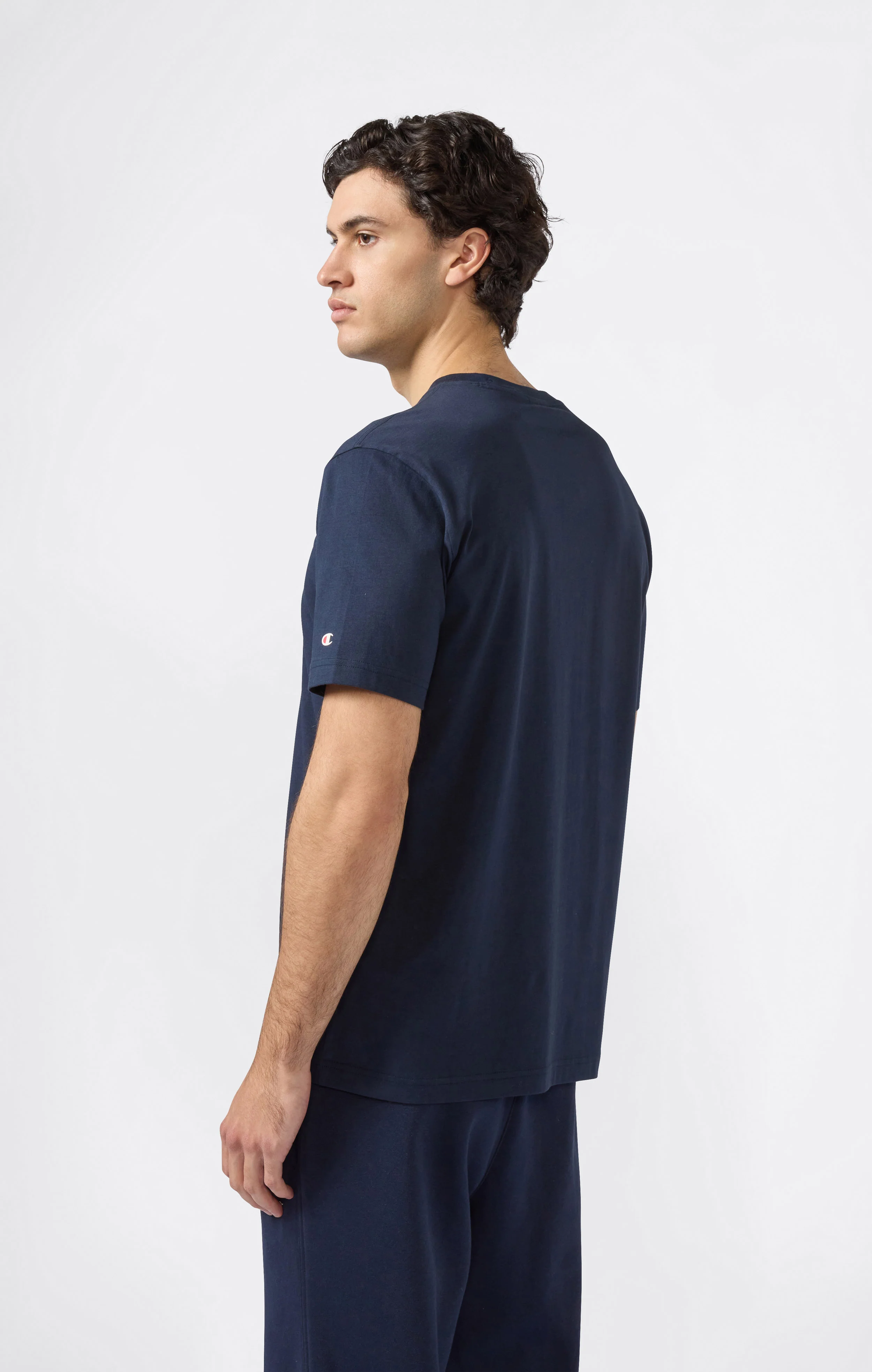 Men’s T-Shirt Script Logo - Image 4