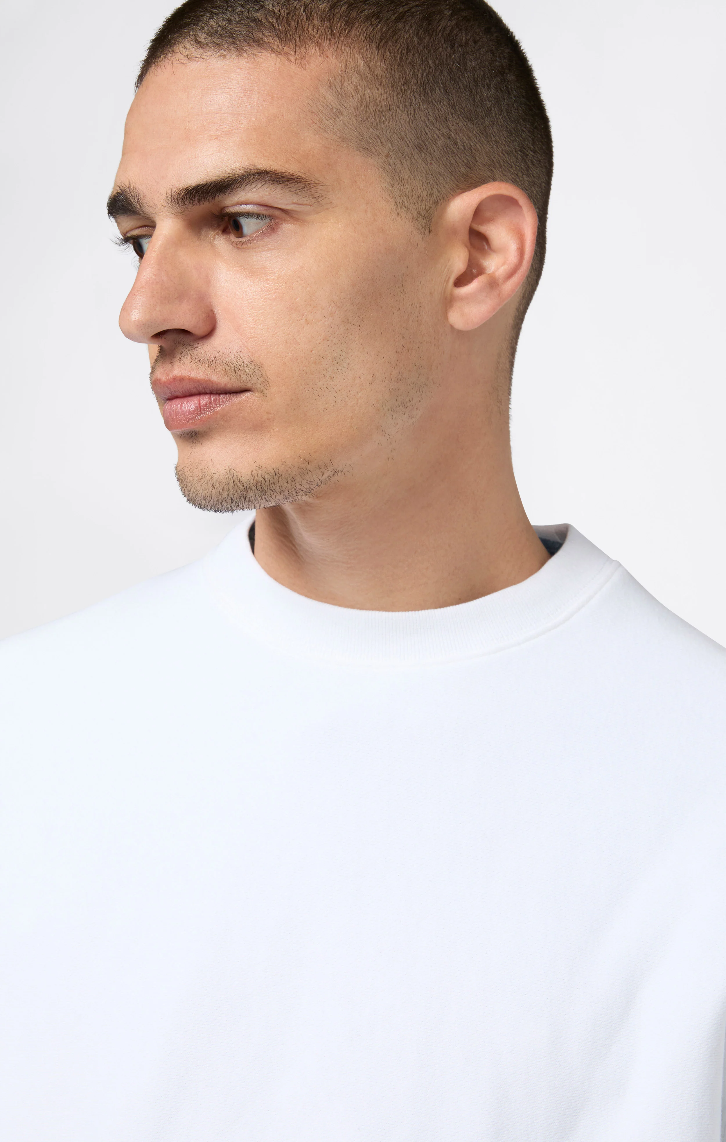 Men’s Lightweight Crewneck Sweatshirt Reverse Weave - Image 5