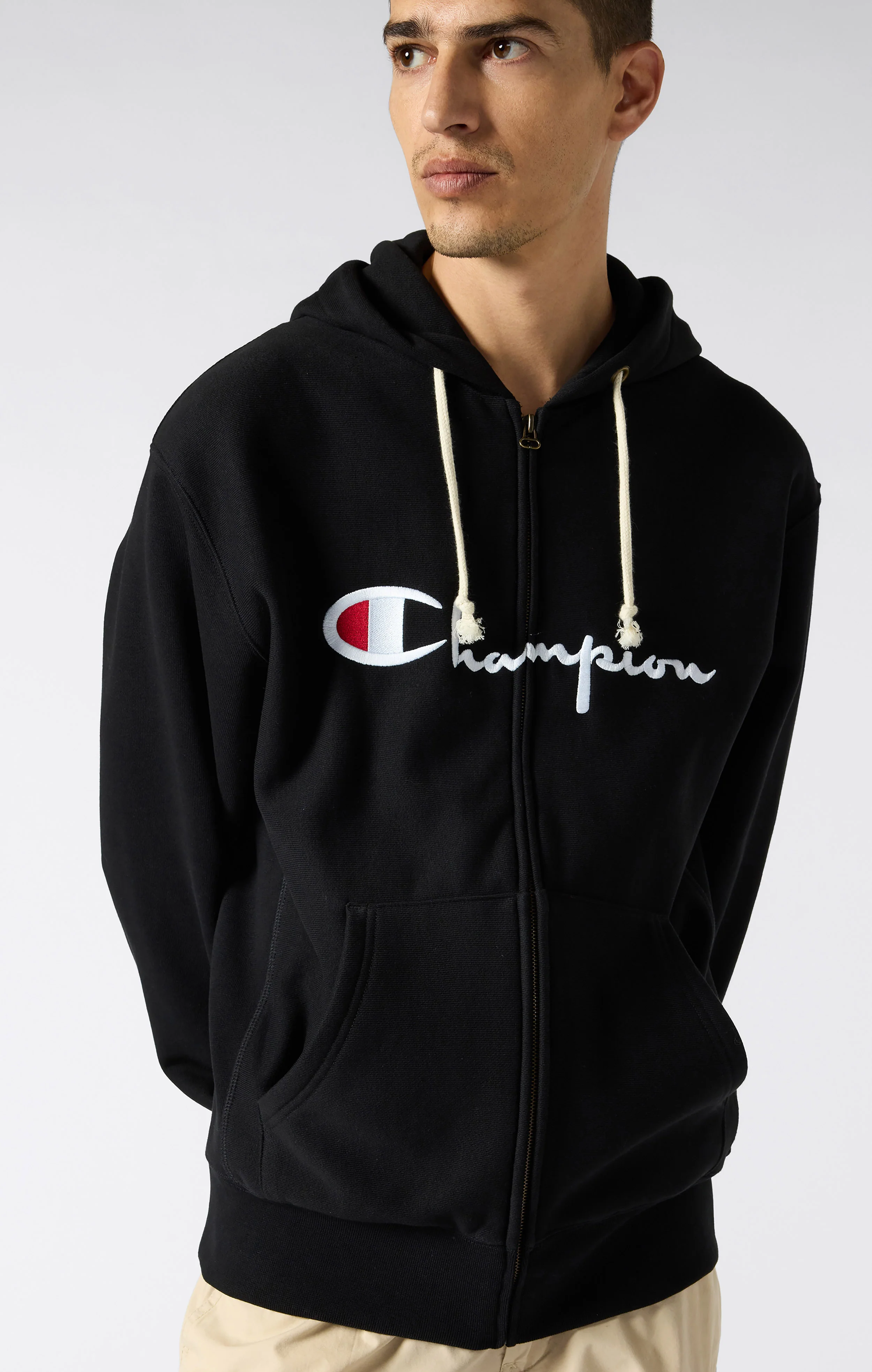 REVERSE WEAVE Men’s Full Zip Hoodie Sweatshirt - Image 3