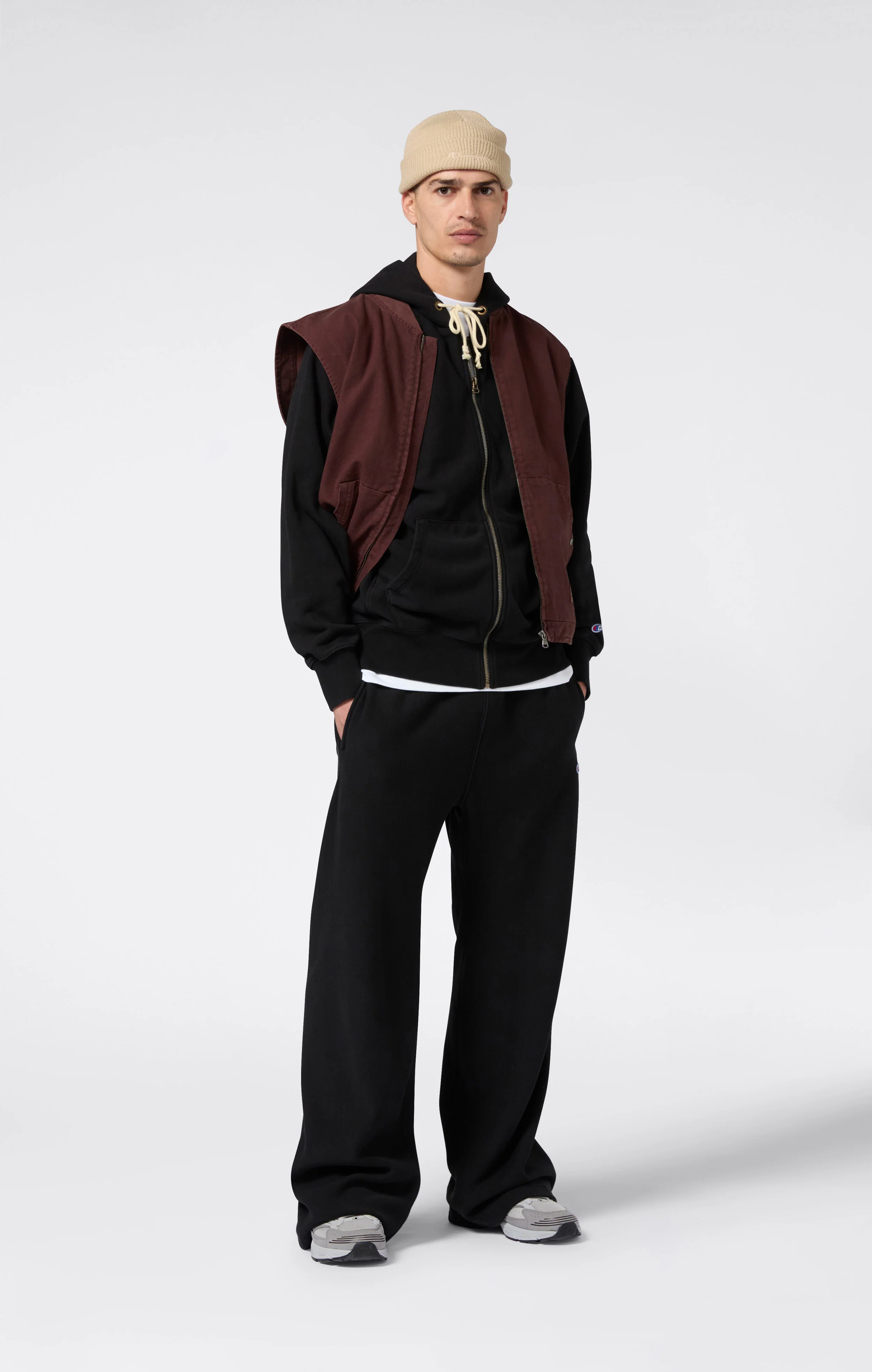 REVERSE WEAVE Men’s Full Zip Hoodie Sweatshirt - Image 4