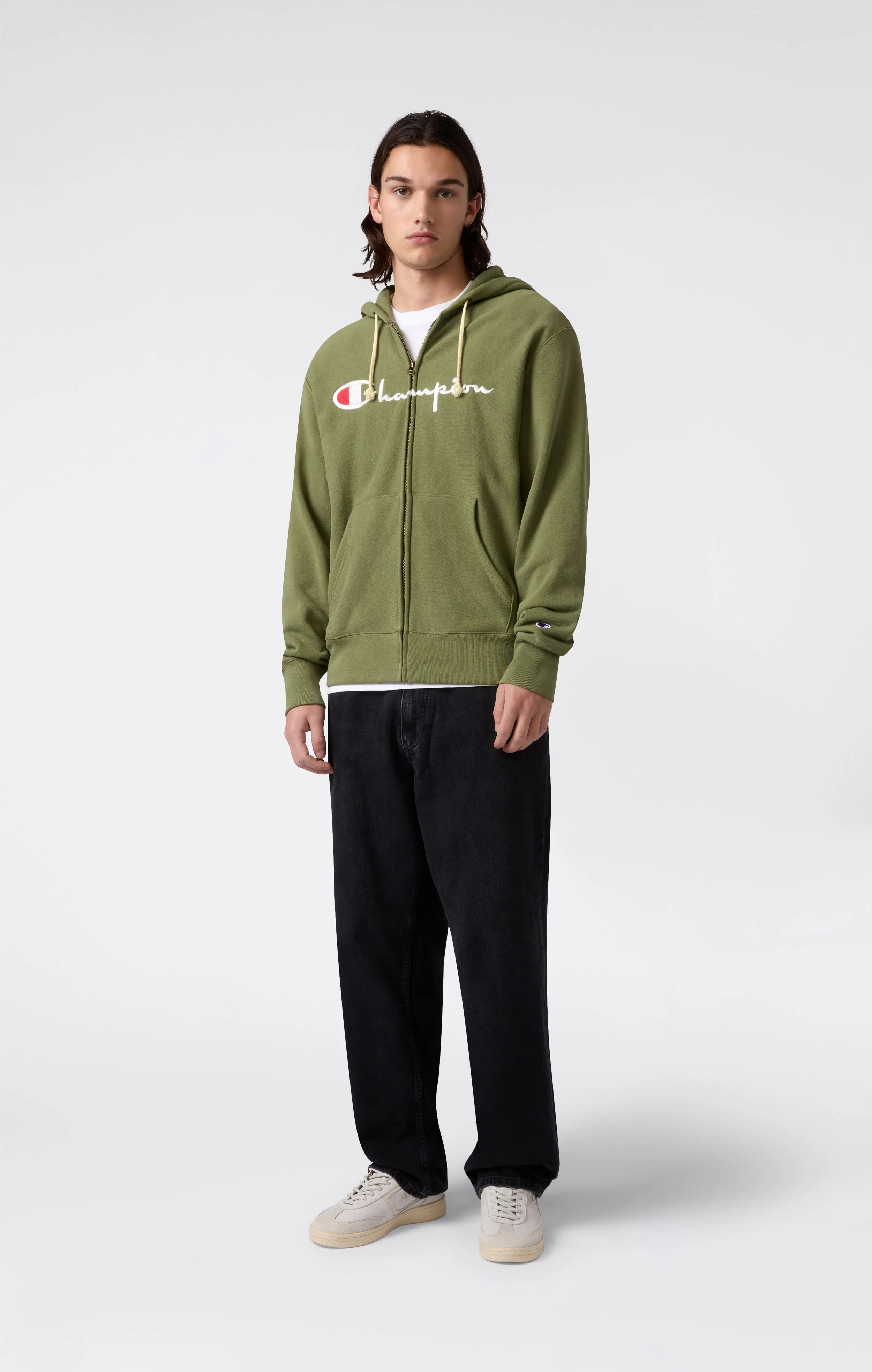 REVERSE WEAVE Men’s Full Zip Hoodie Sweatshirt - Image 4