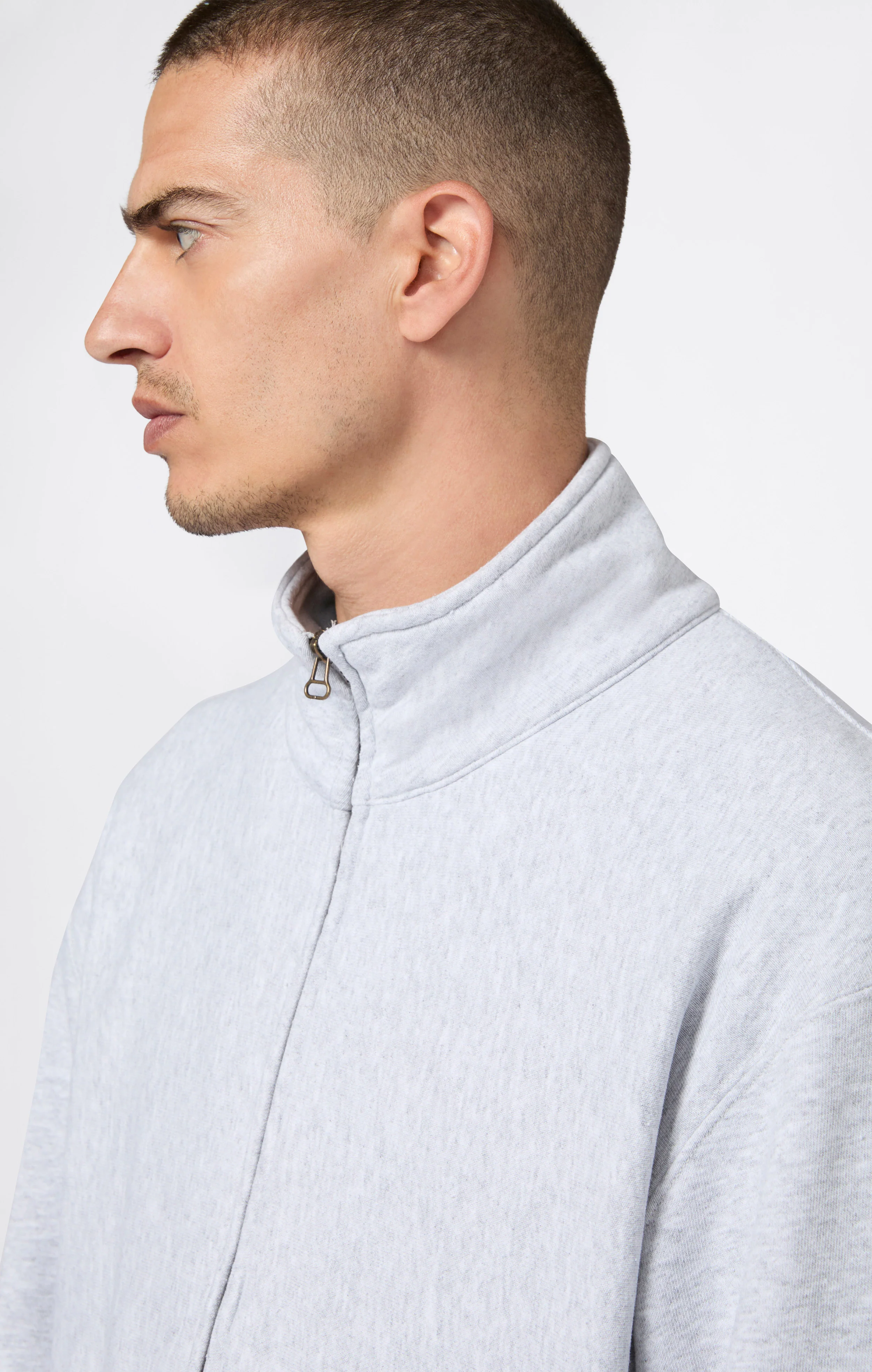 REVERSE WEAVE Men's Full Zip Sweatshirt - Image 3