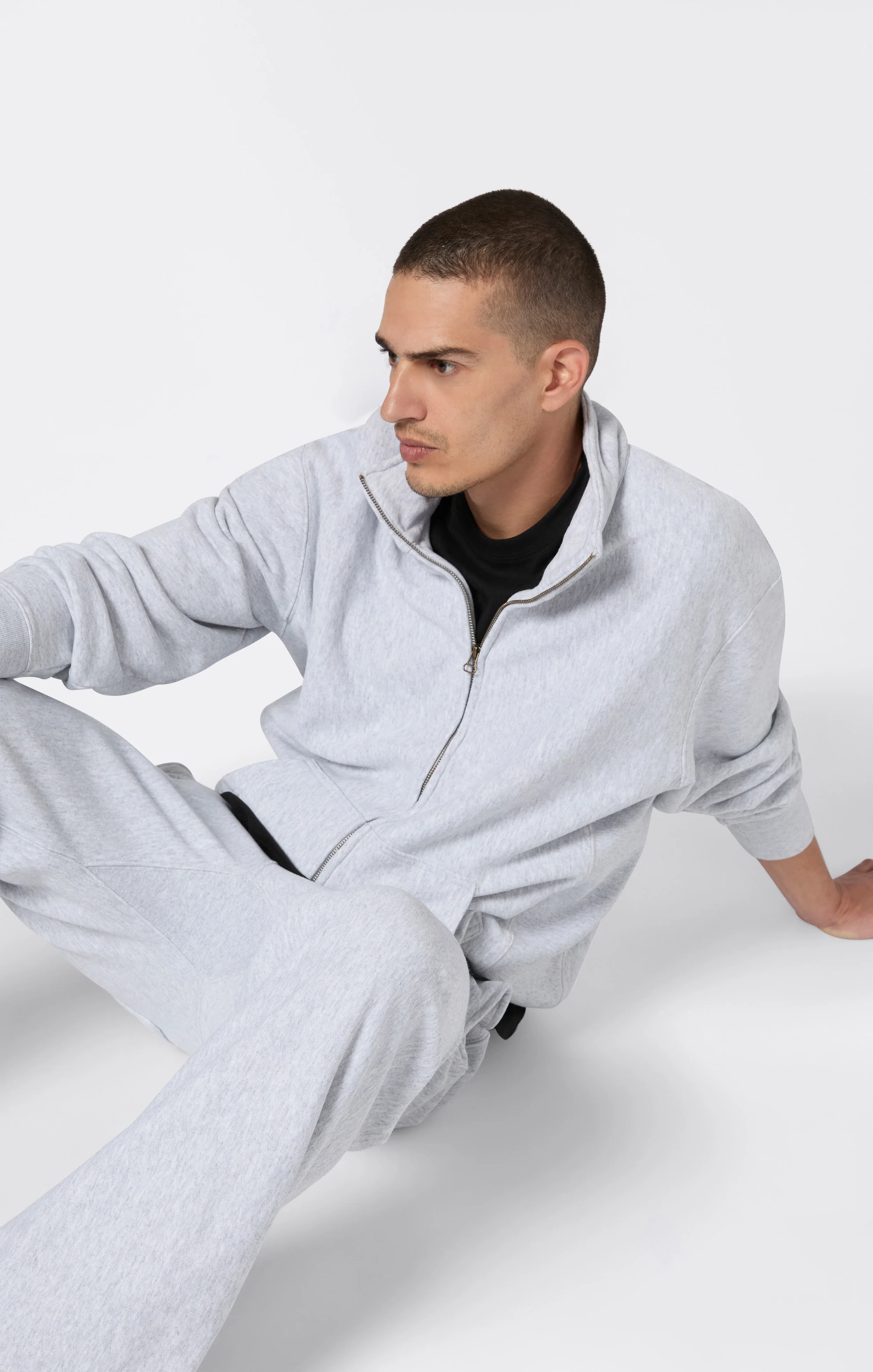 REVERSE WEAVE Men's Full Zip Sweatshirt - Image 5