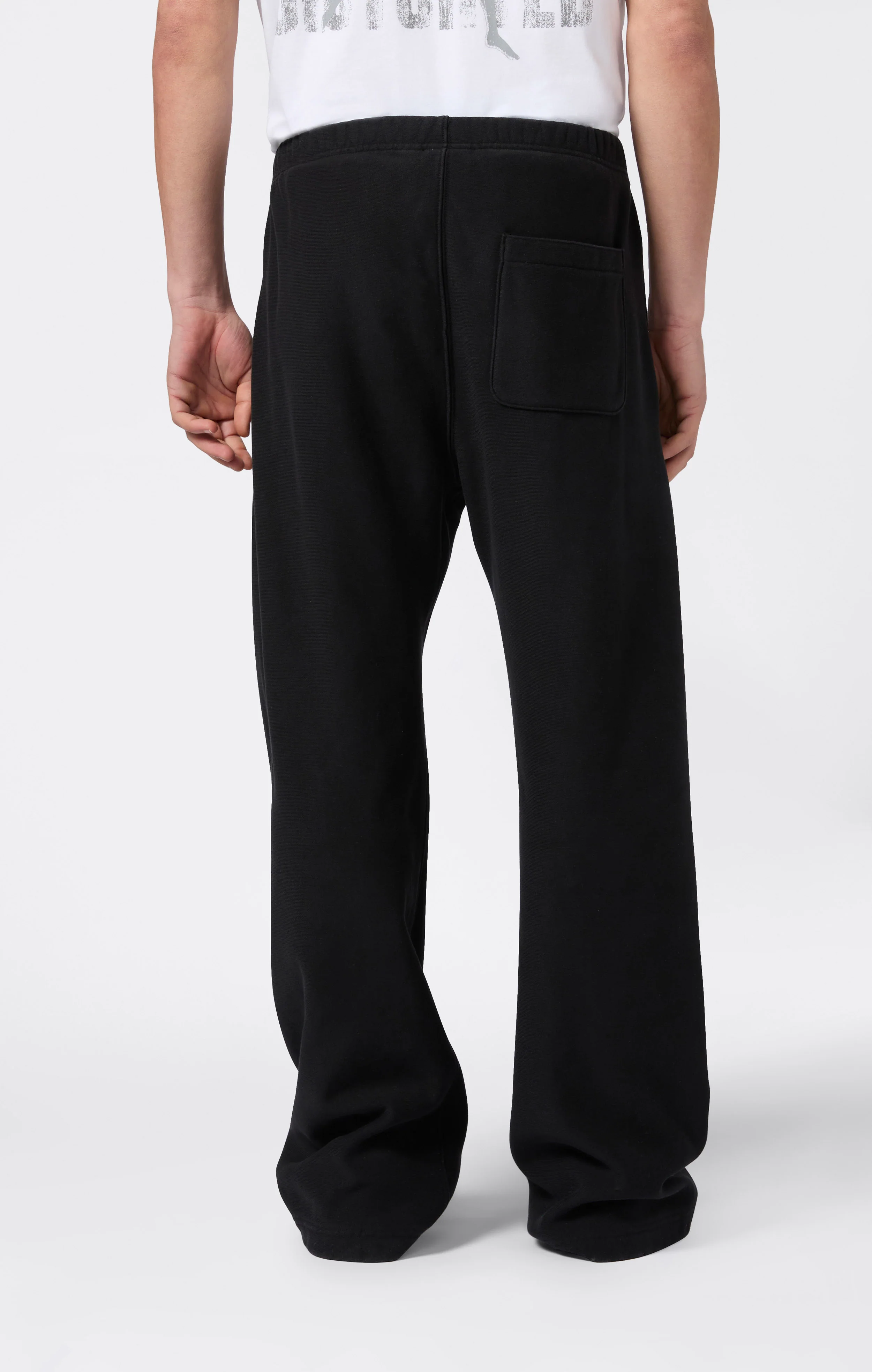 Men’s Lightweight Straight-Leg Jogger Pants Reverse Weave - Image 4