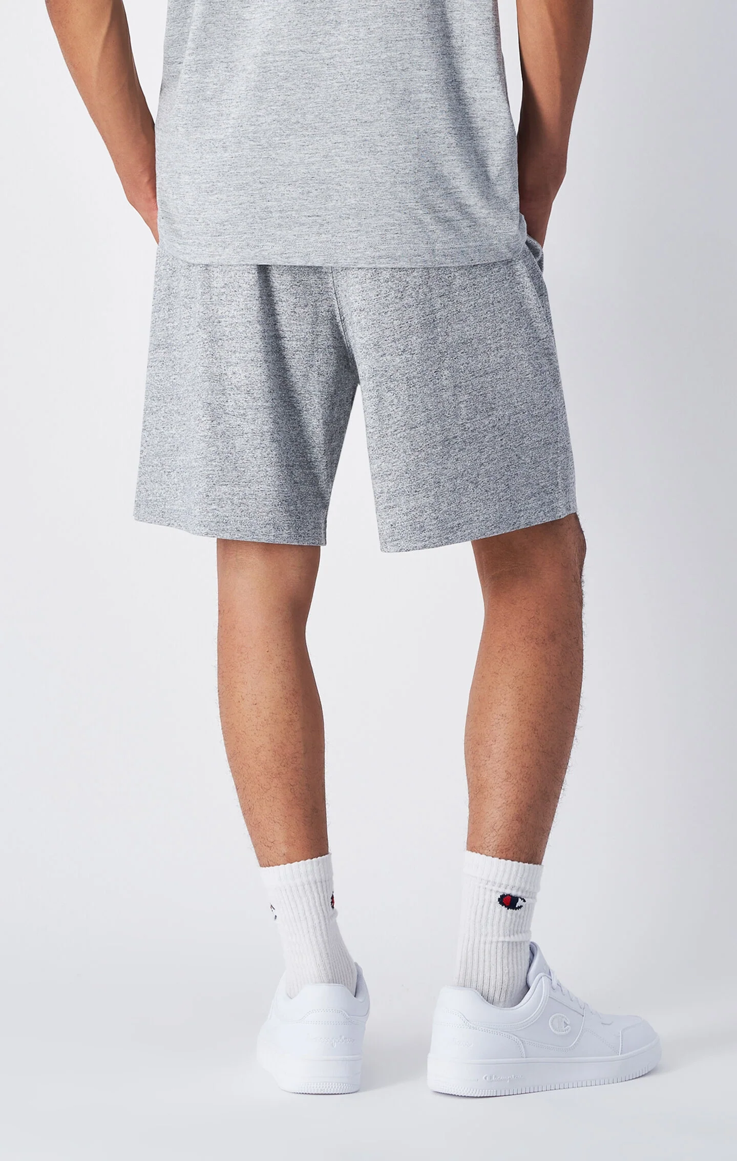 Slim Fit Men's Bermuda Light Shorts with Zip Pockets Icons - Image 3