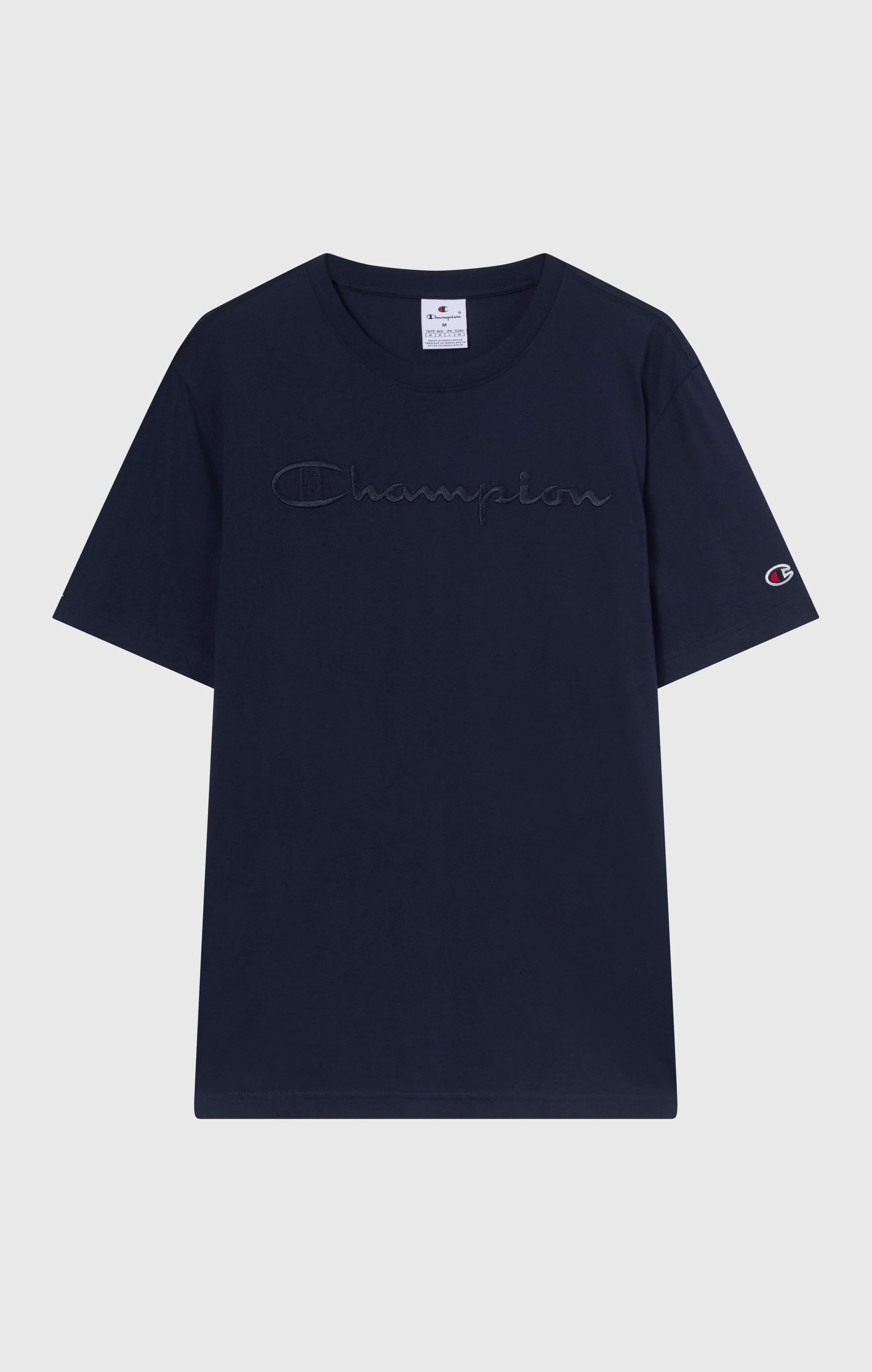 Men’s T-Shirt with Big Embroidery Logo Icons - Image 6