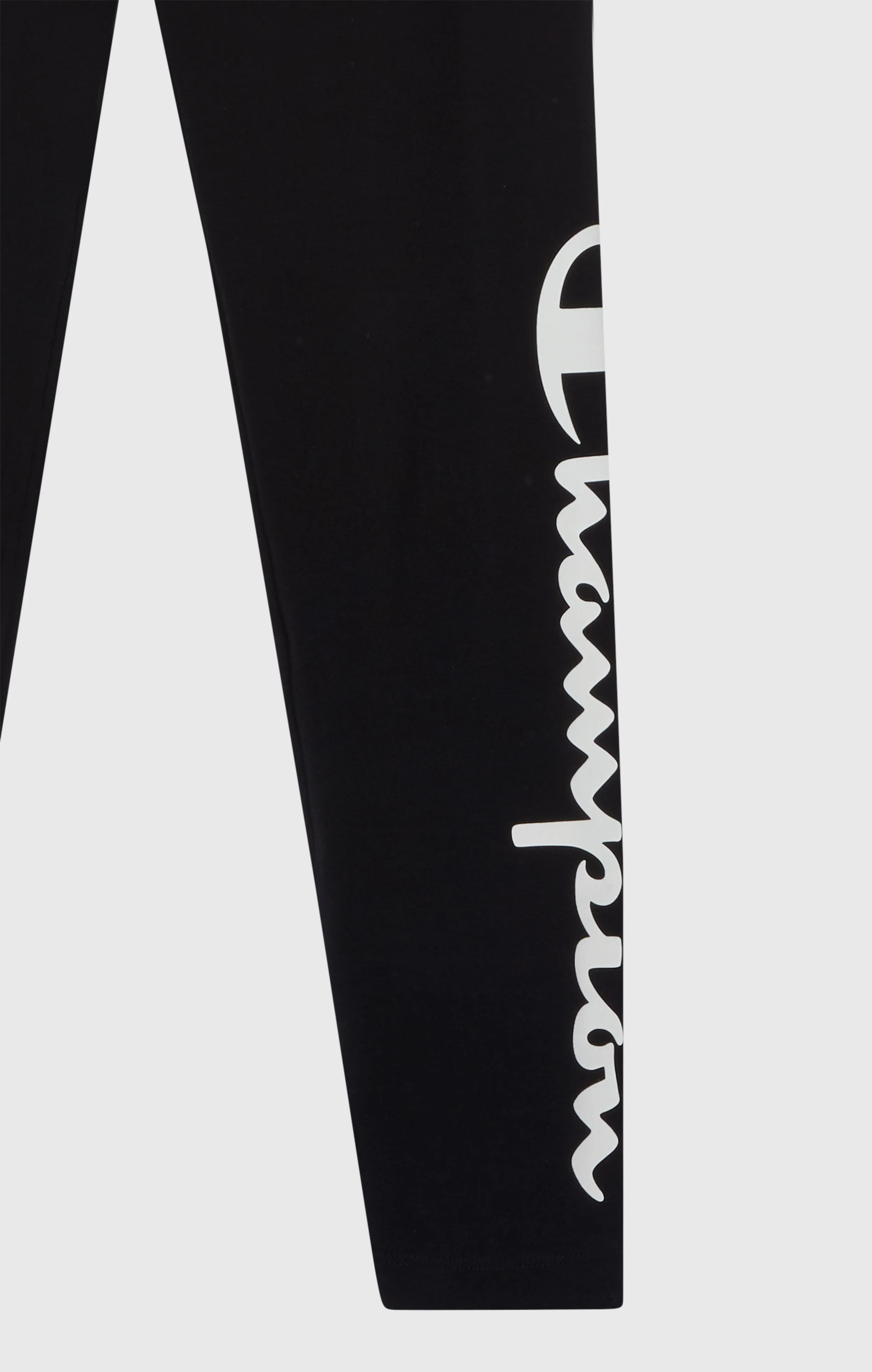 Women's Crop Leggings Script Logo - Image 7