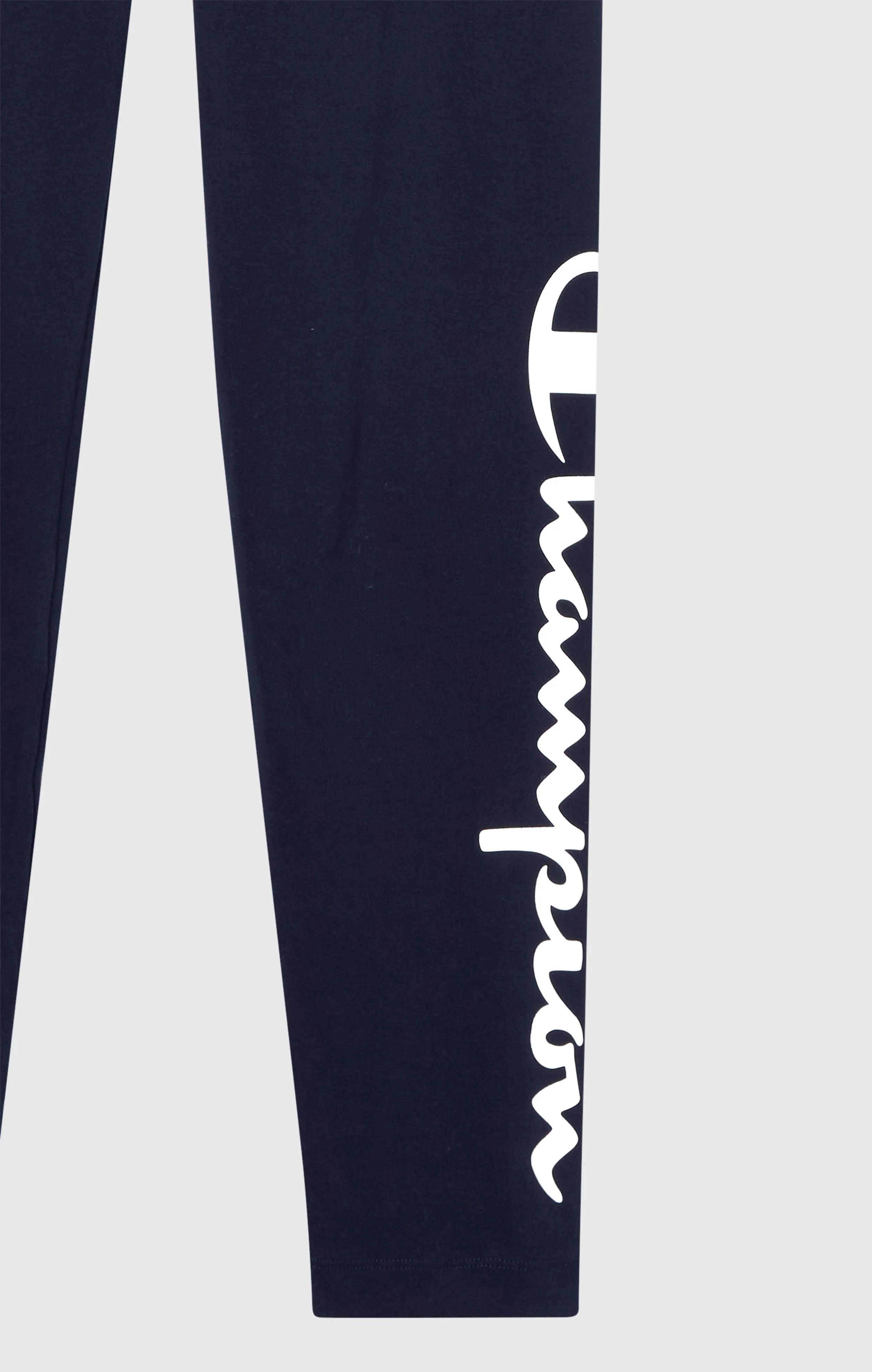 Women's Crop Leggings Script Logo - Image 7