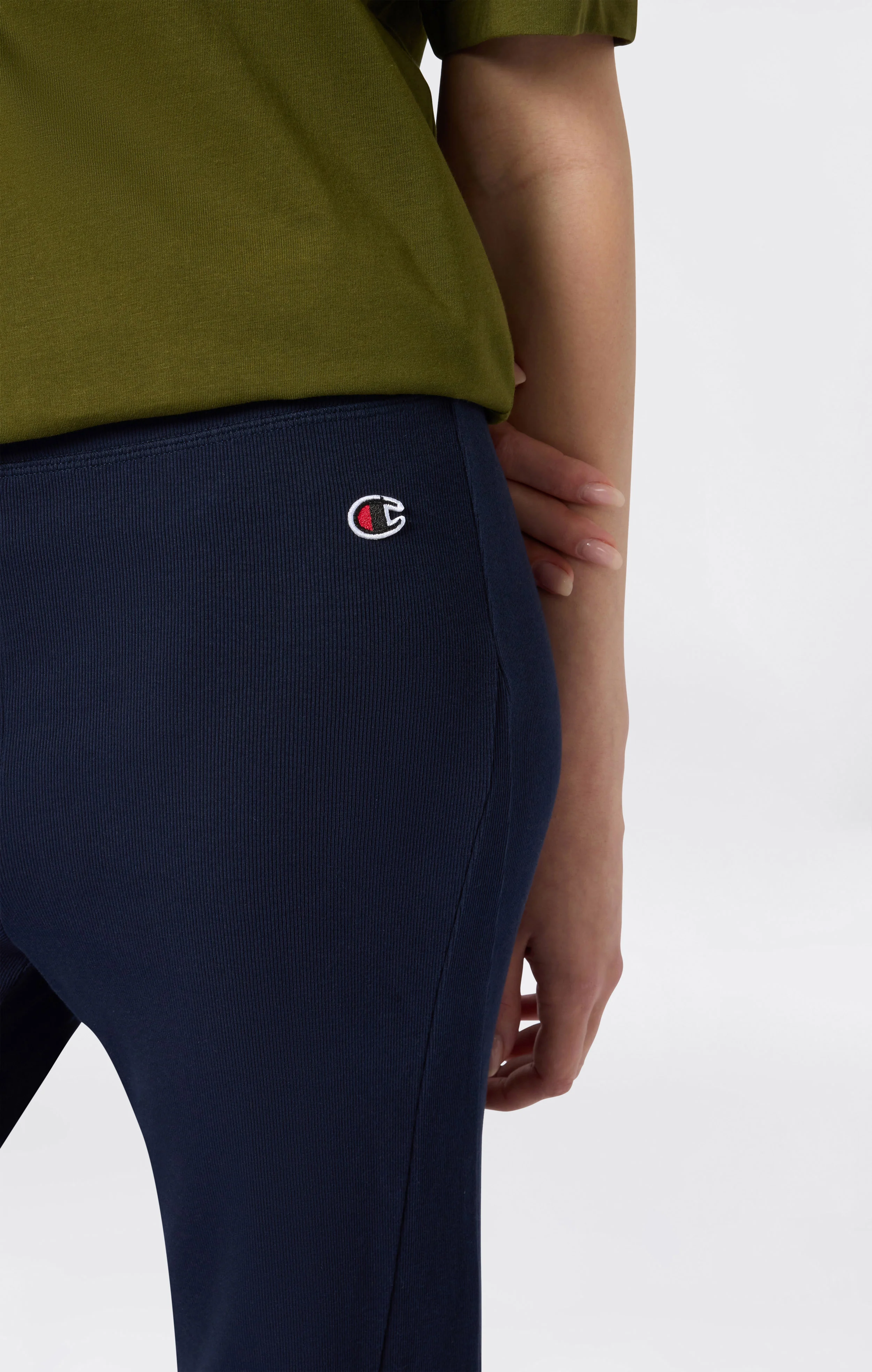 Women’s High Waist Ribbed Leggings Icons - Image 4