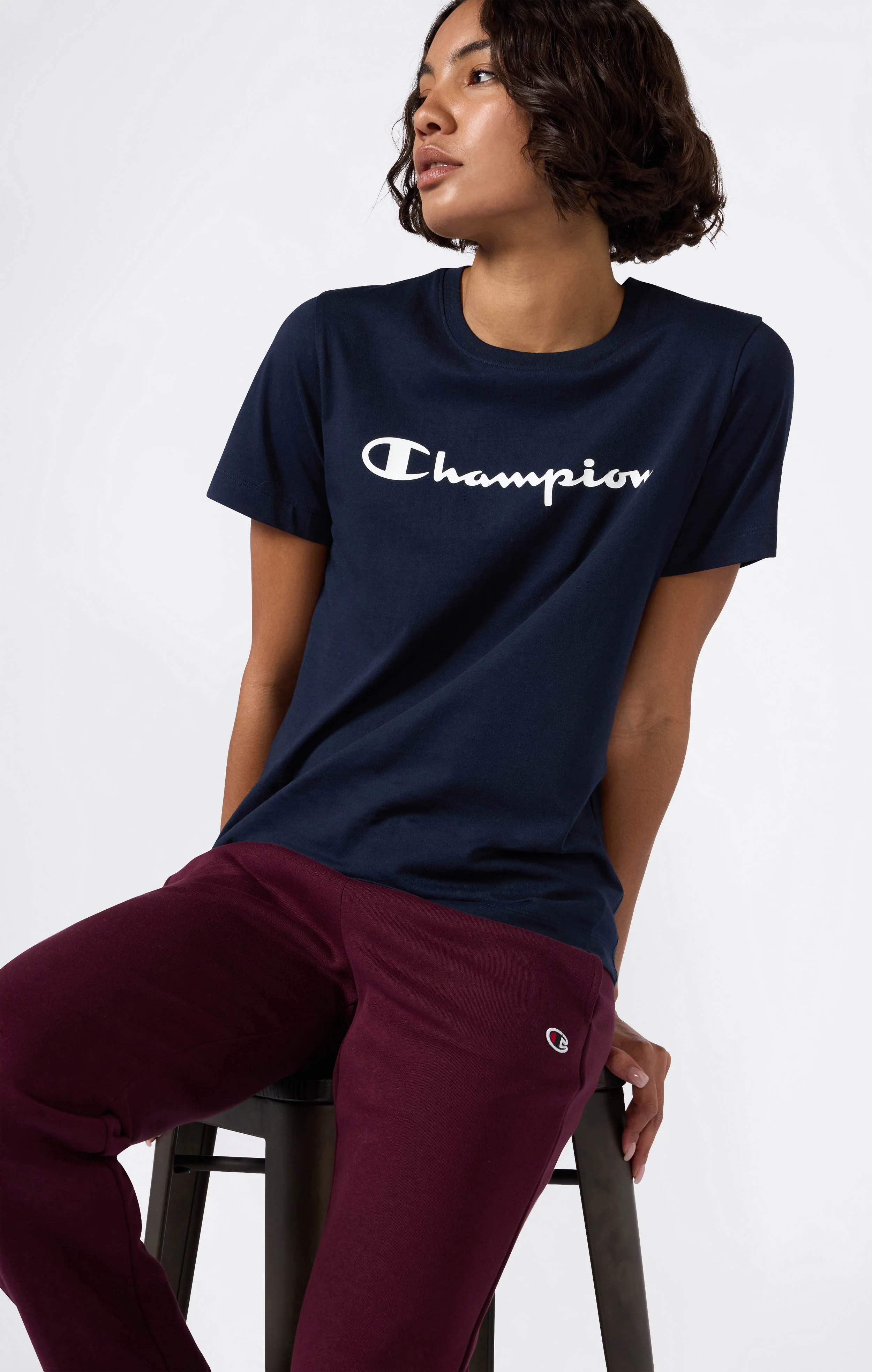 Women's Script Logo T-Shirt - Image 3