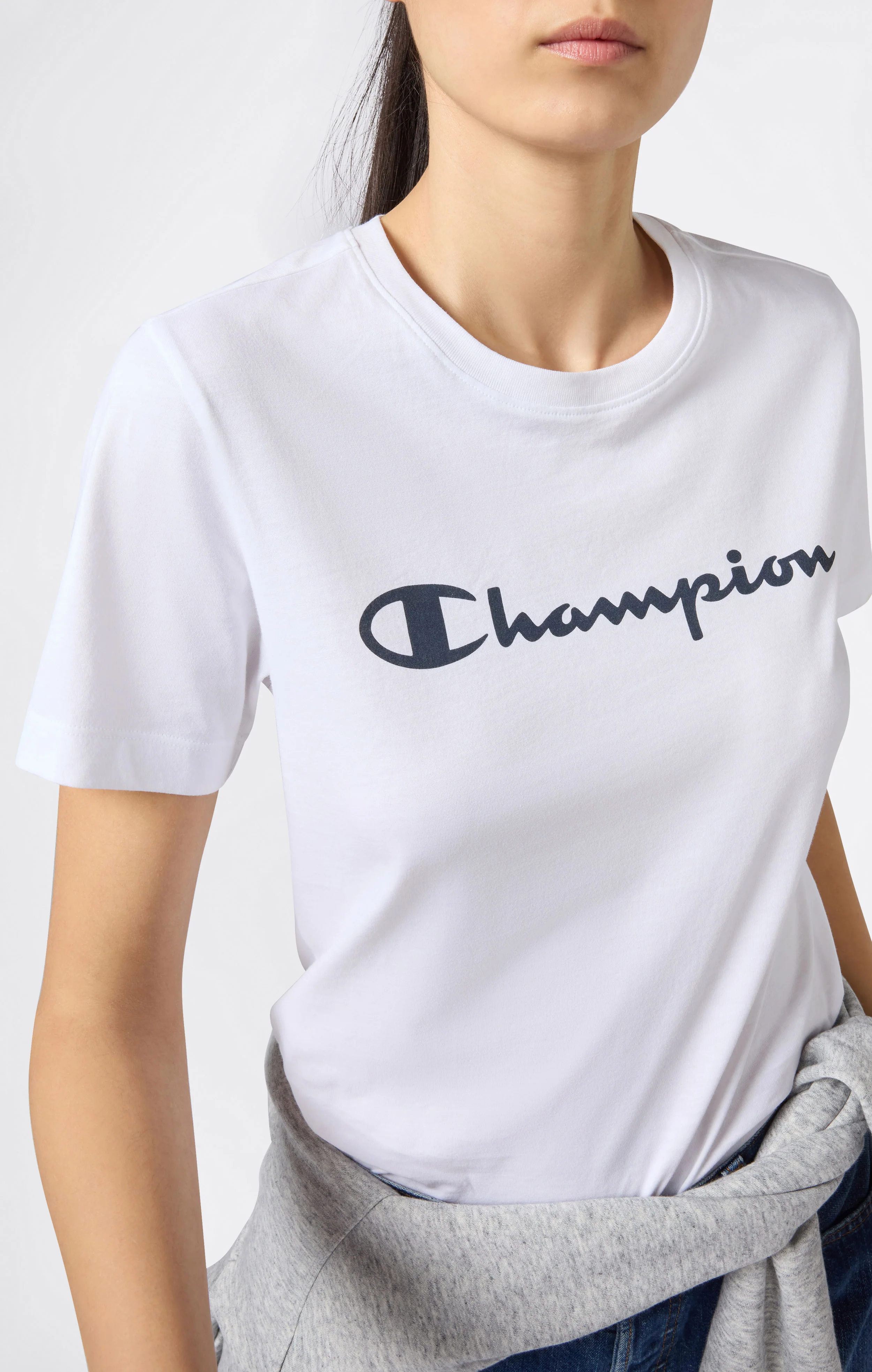 Women's Script Logo T-Shirt - Image 4