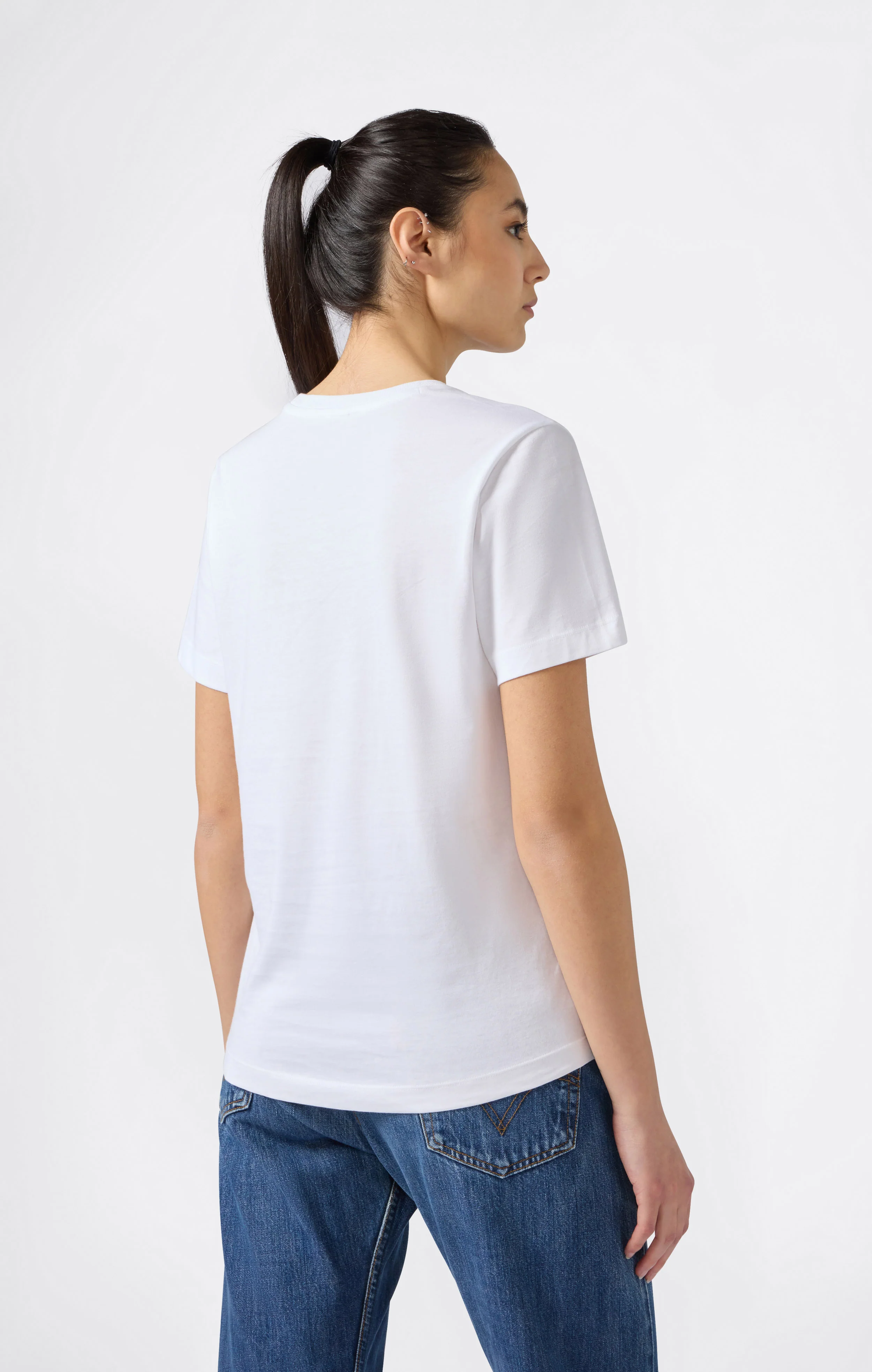 Women's Script Logo T-Shirt - Image 5