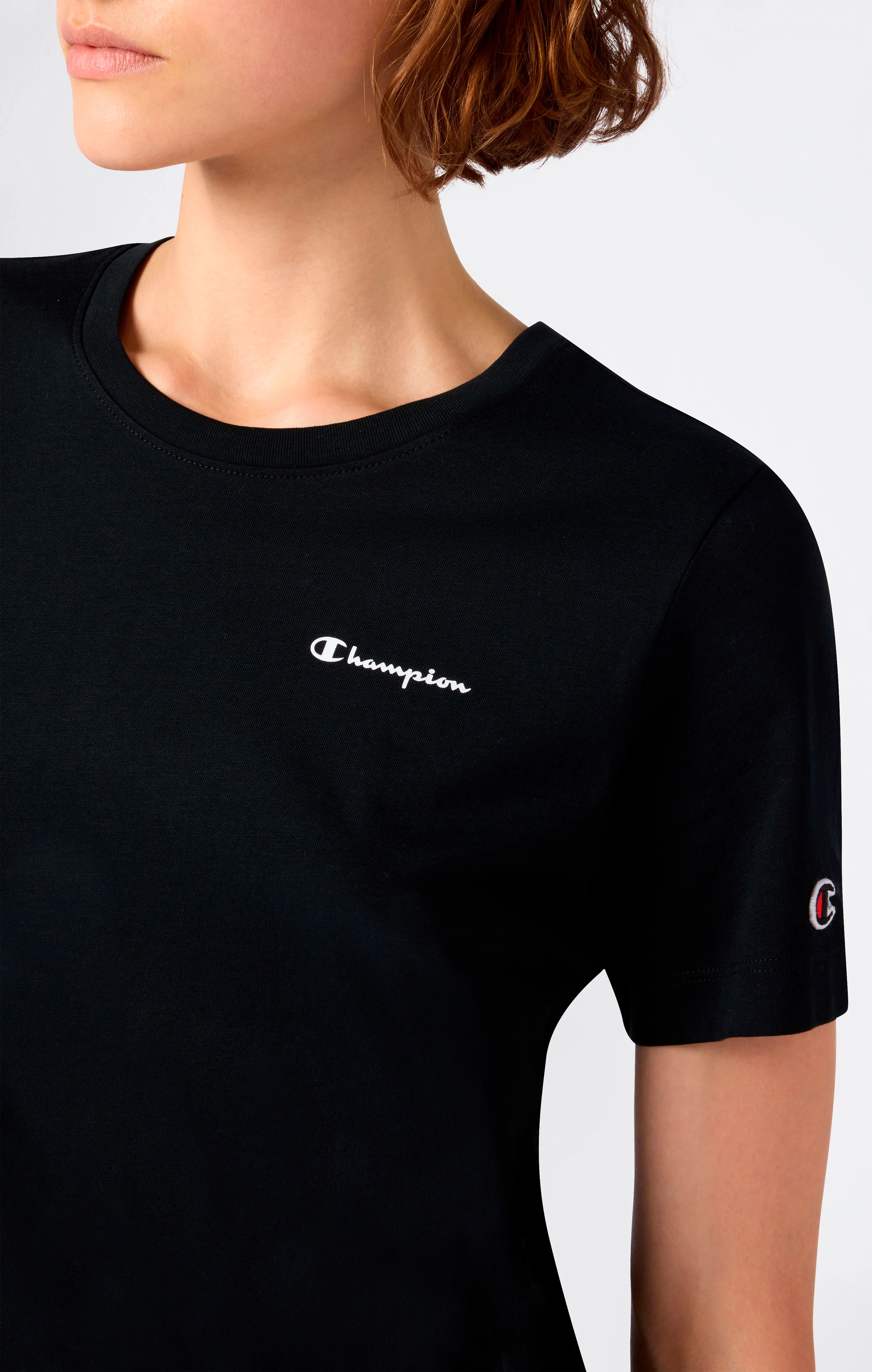 Women's Small Script Logo T-Shirt Icons - Image 4