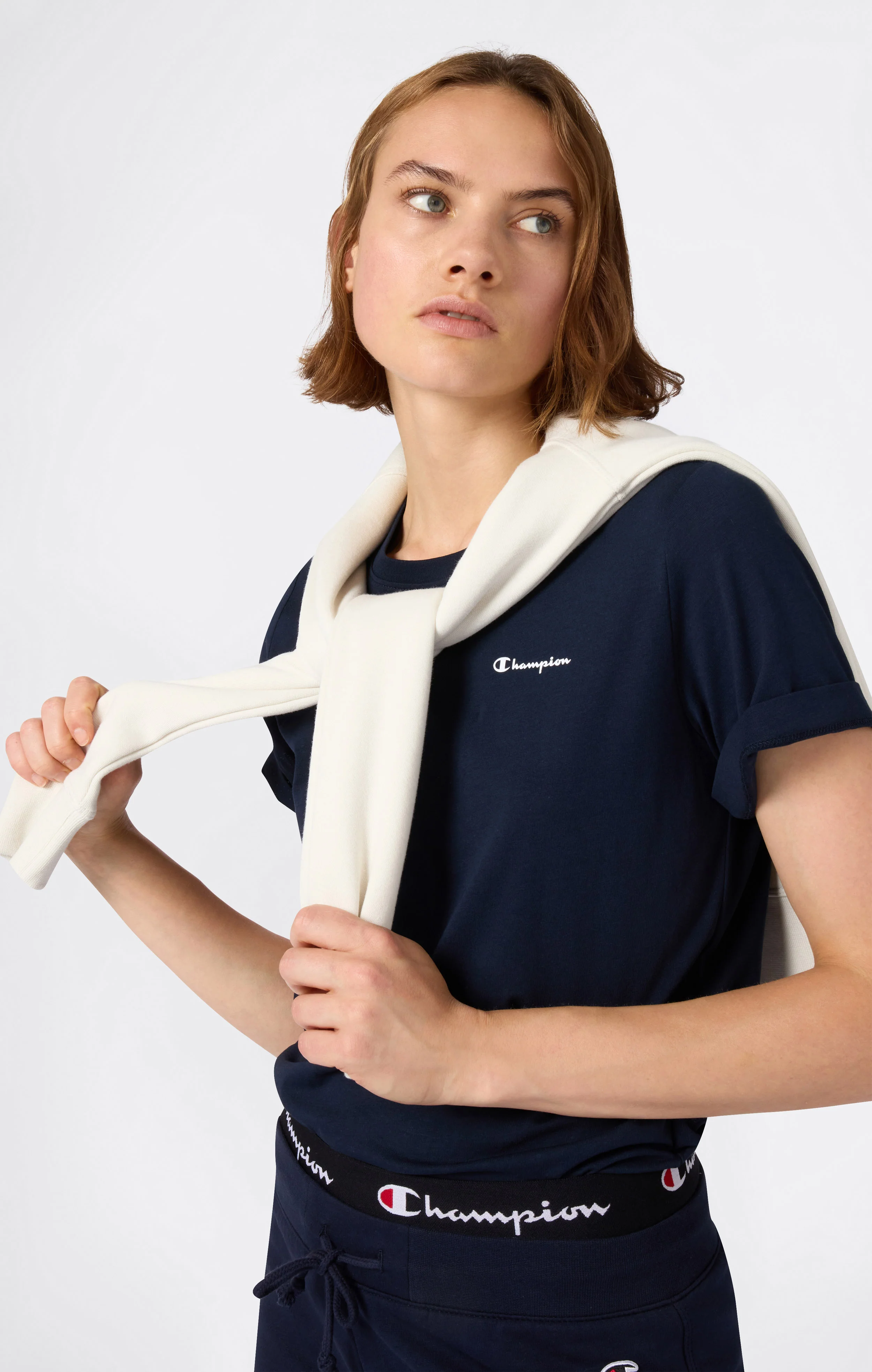 Women's Small Script Logo T-Shirt Icons - Image 3