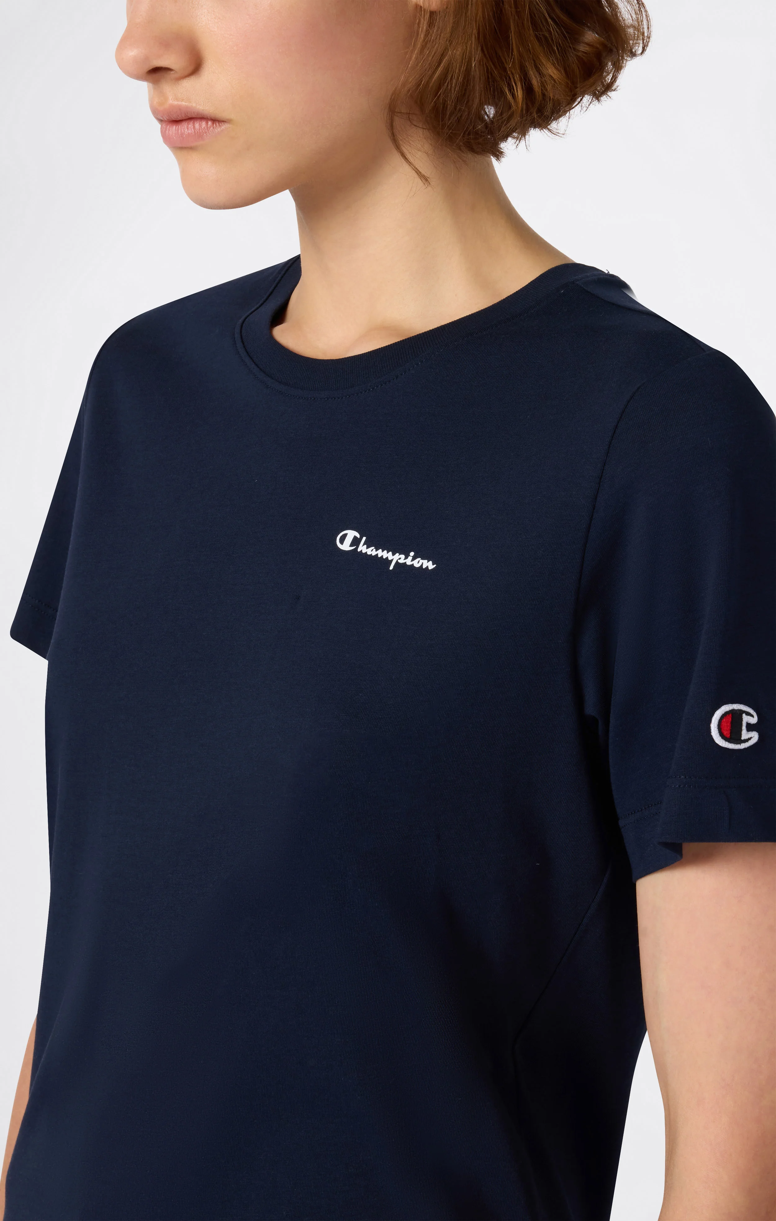 Women's Small Script Logo T-Shirt Icons - Image 4